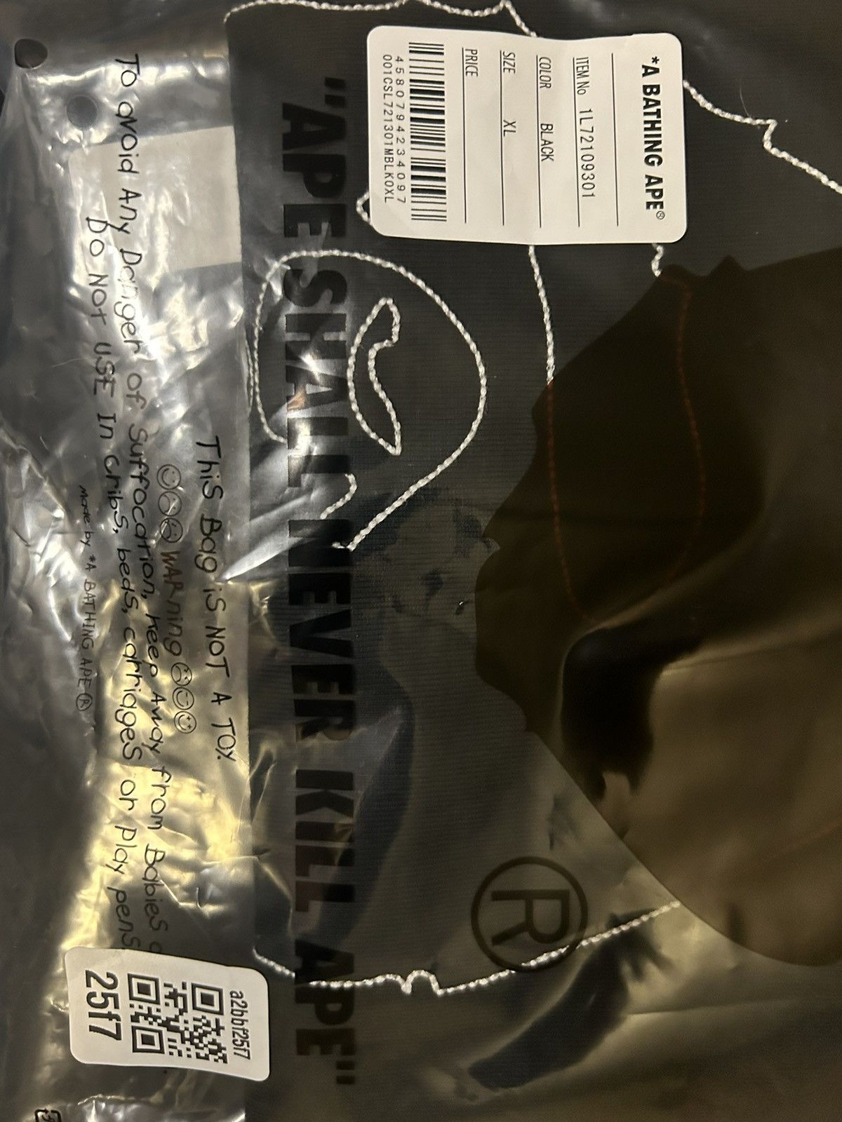 Bape GOAT Exclusive Contrast Stitching Relaxed Fit Tee Size US XL / EU 56 / 4 - 2 Thumbnail