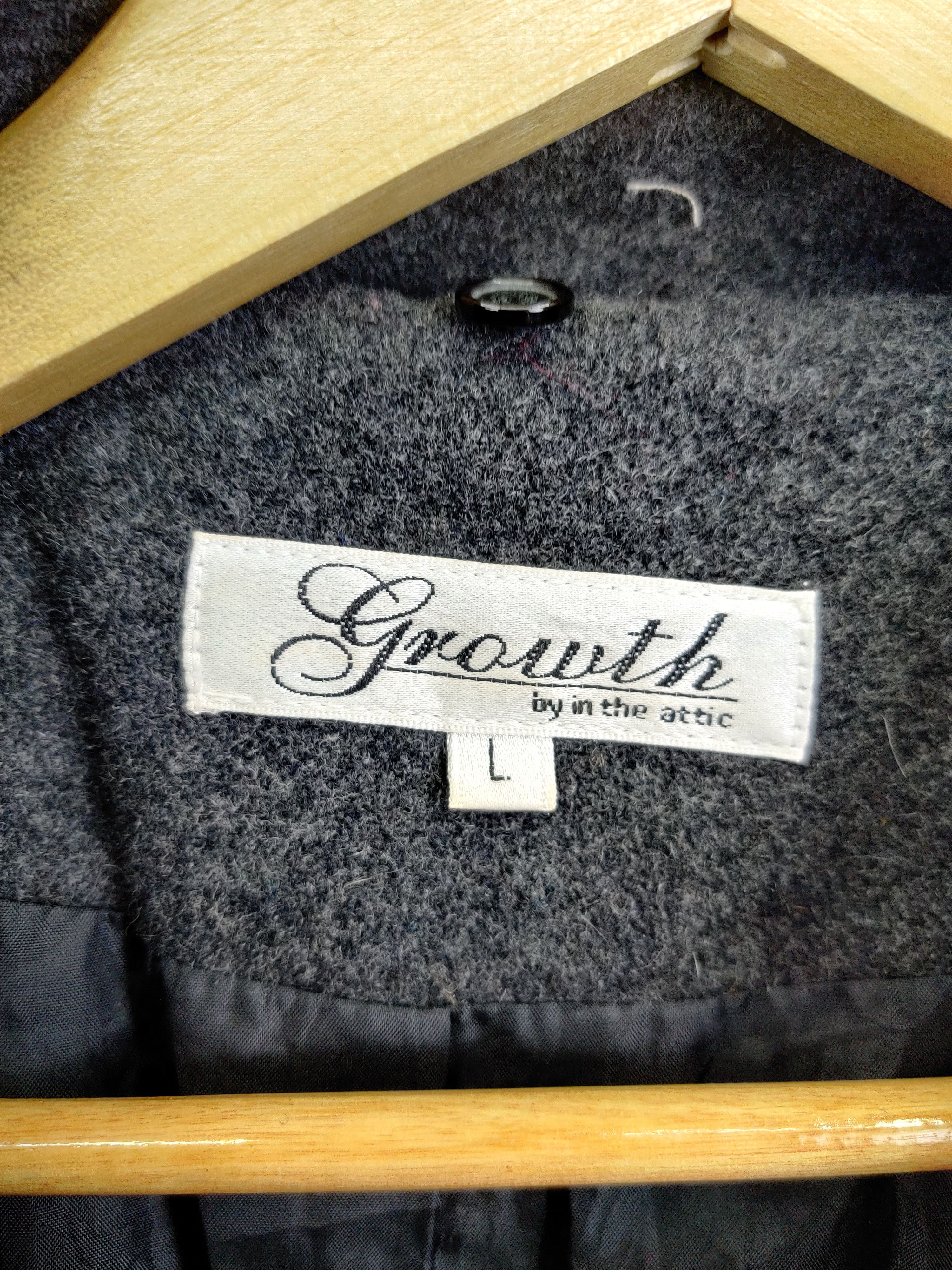 In The Attic Growth By In The Attic Wool Double Breasted Jacket Size US L / EU 52-54 / 3 - 13 Thumbnail