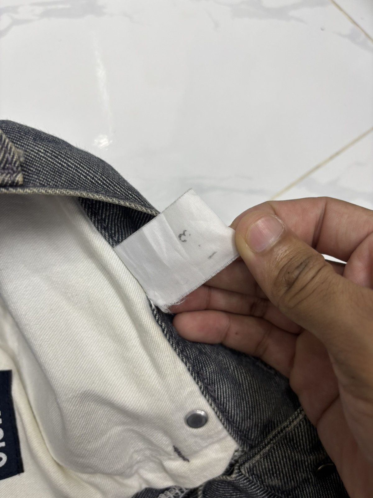 Helmut Lang × Uniqlo VINTAGE UNIQLO BAGGY JEANS HELMUT LANG COTTON STYLE JEANS Size US 30 / EU 46 - 12 Thumbnail
