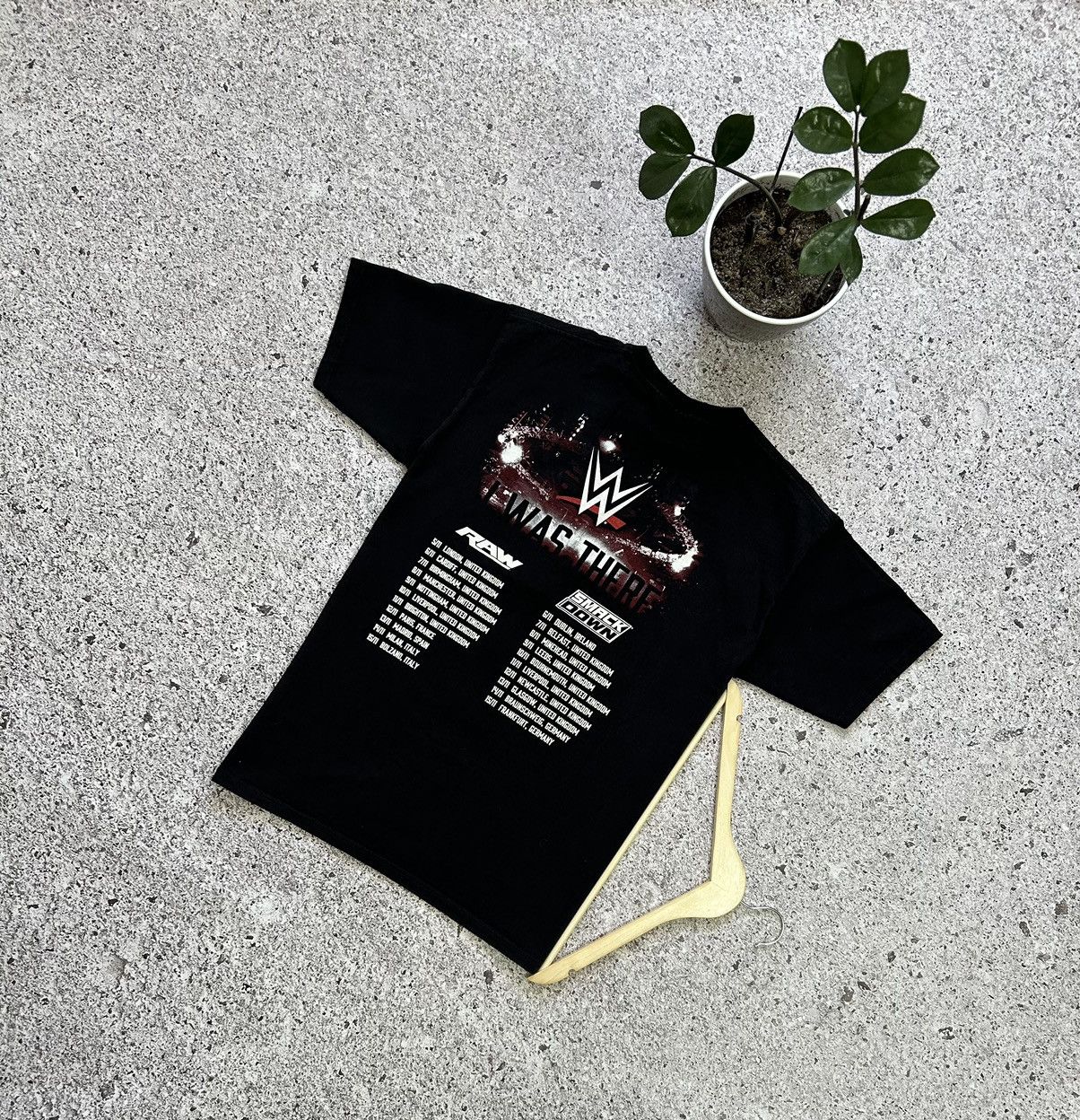 Vintage × WWE × WWF Wrestling I Was There WWE 2014 RAW Smack Down T-Shirt Size US L / EU 52-54 / 3 - 2 Thumbnail