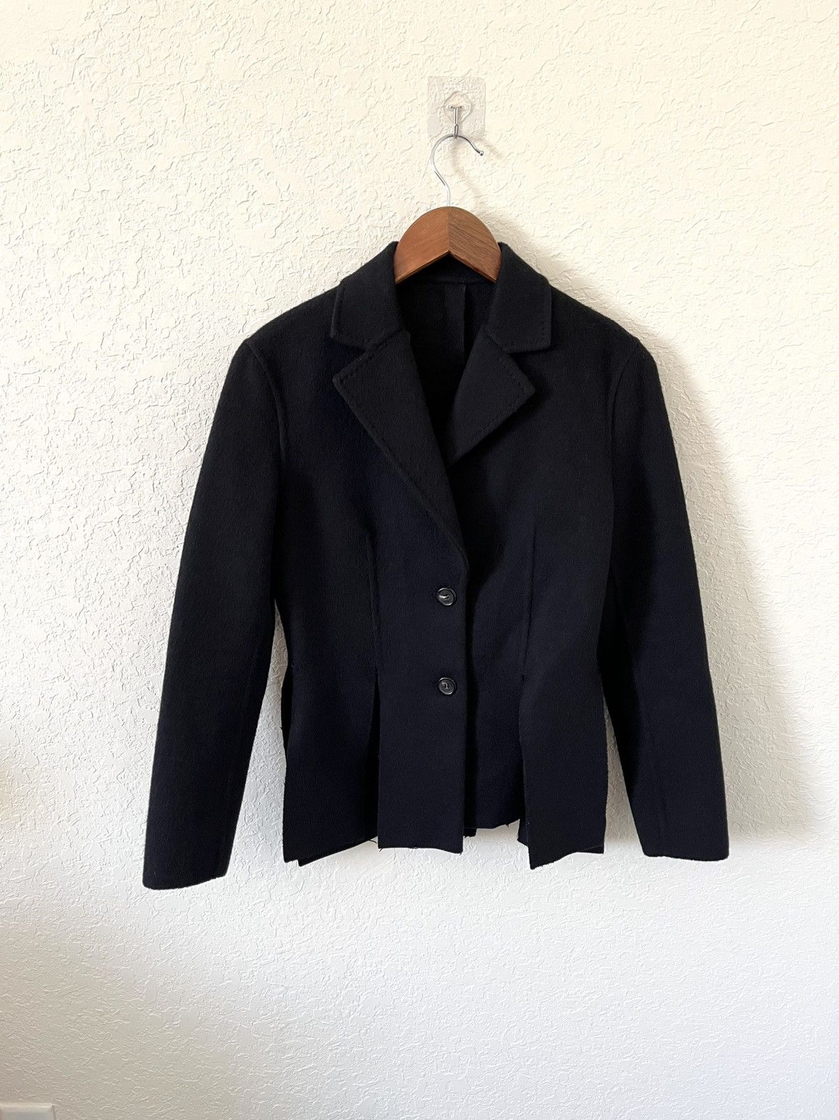 Yang Li Yang Li 2014 winter collection DBF overlapped blazer | XS Size XS / US 0-2 / IT 36-38 - 1 Thumbnail