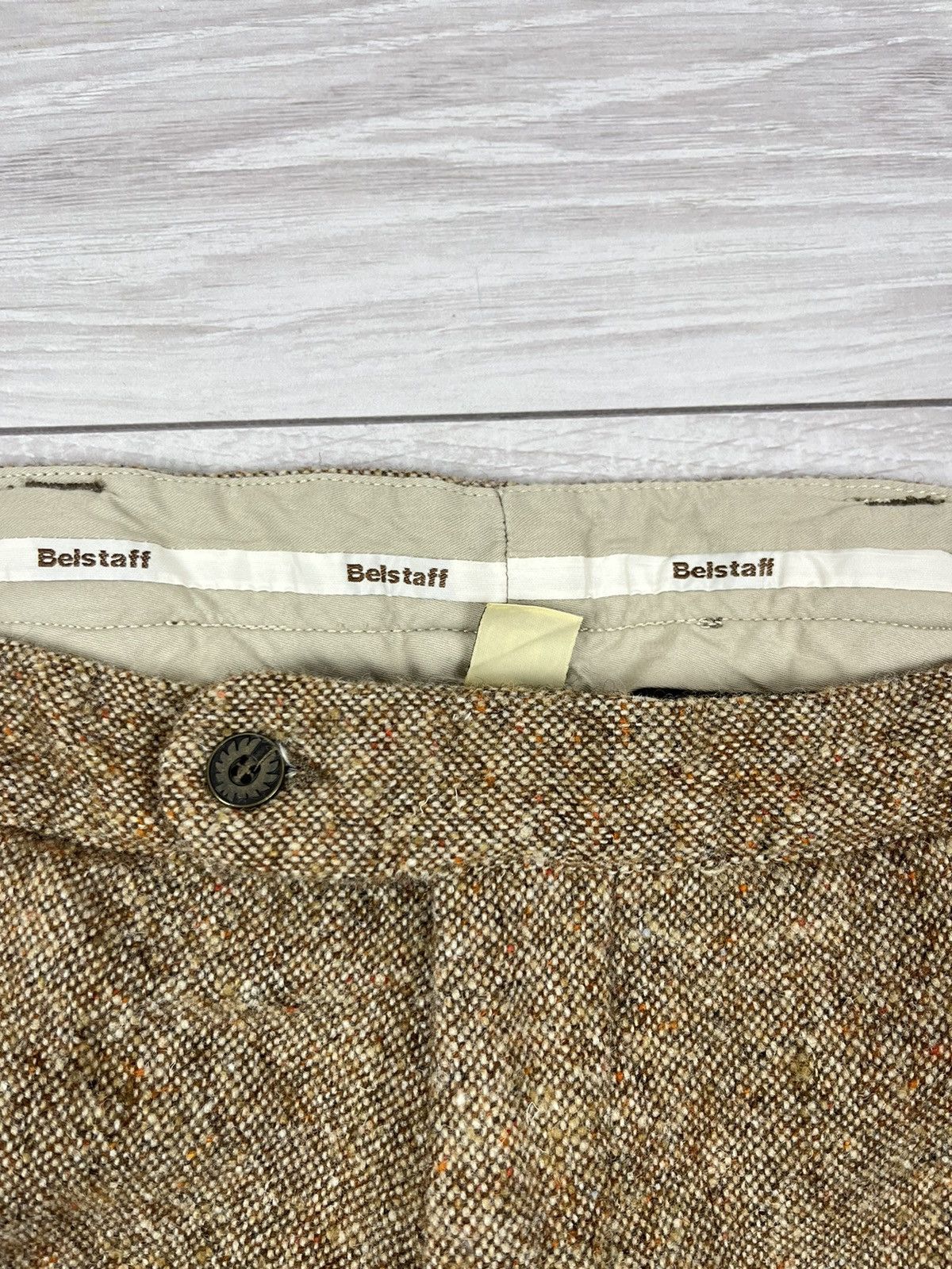 Belstaff Belstaff Black Prince Wool Tweed Moto Pants Size US 38 / EU 54 - 7 Thumbnail