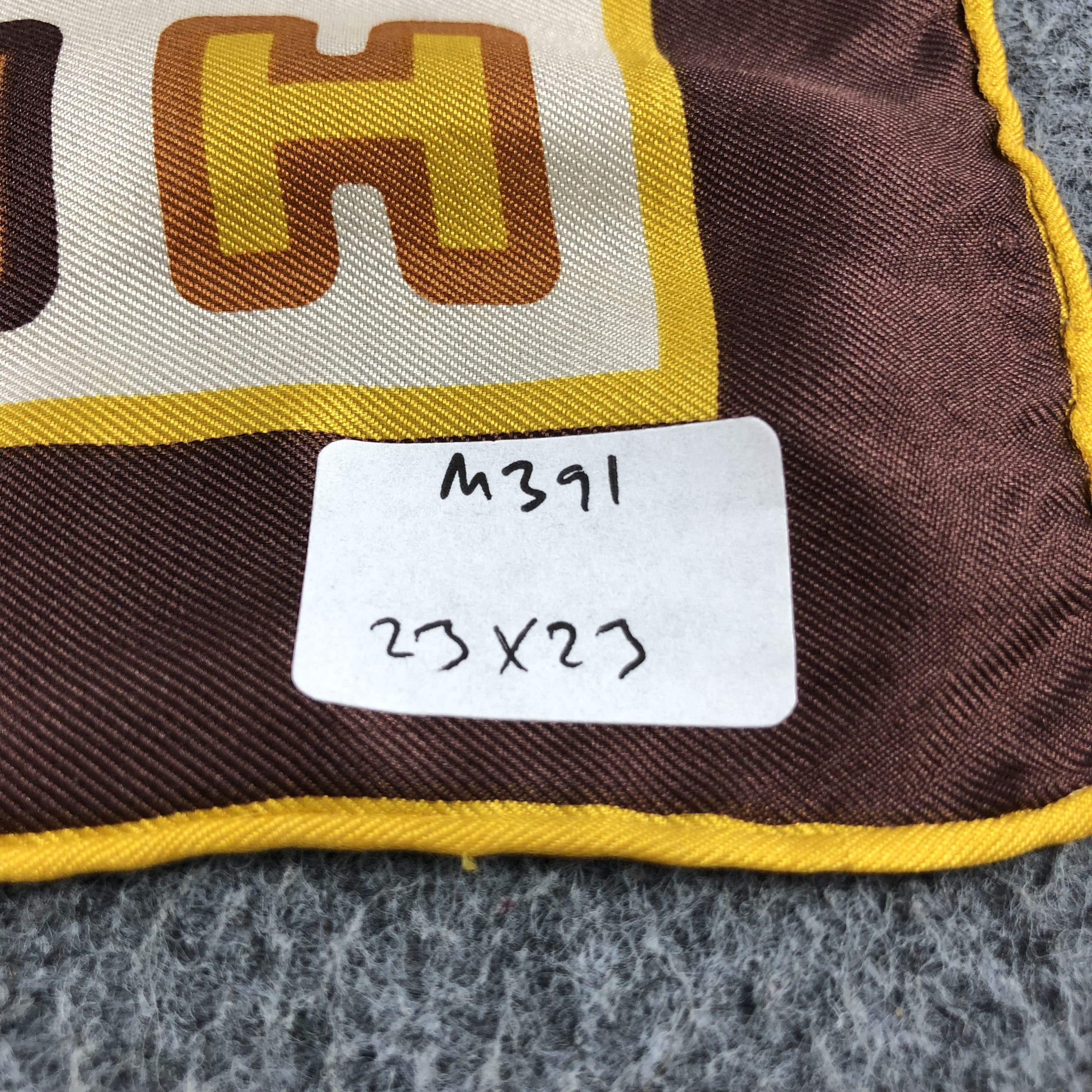 Vintage Jacques Heim Silk Scarf M391 Size ONE SIZE - 7 Thumbnail