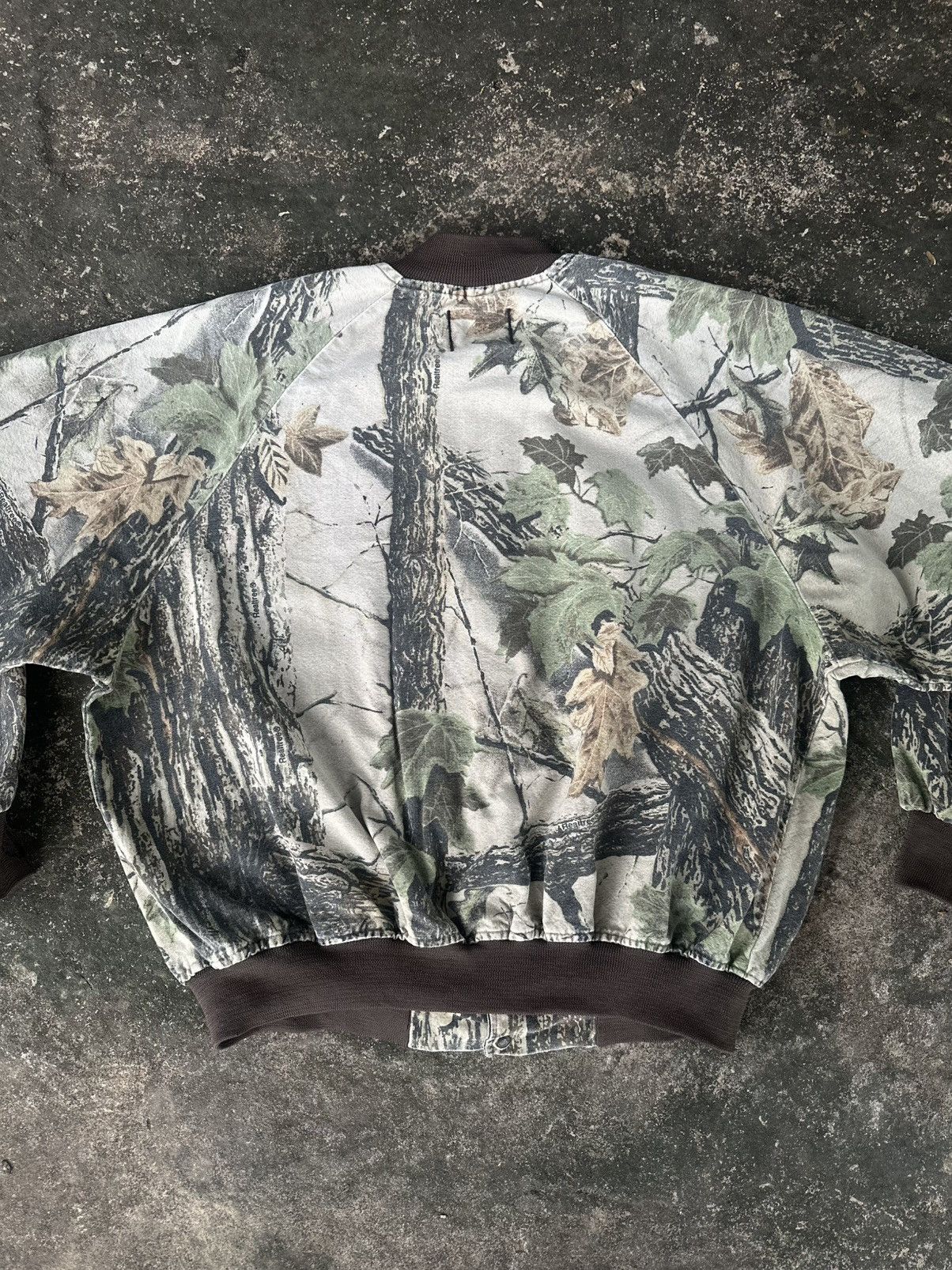 Mossy Oaks × Vintage Vintage 80s Y2K Mossy Oak Realtree Camo Rare Bomber Jacket Size US XL / EU 56 / 4 - 8 Thumbnail