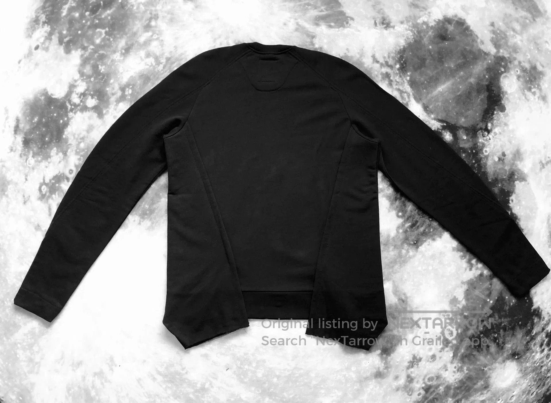 Tom Rebl TOM REBL Deconstructed Men's Pullover Sweatshirt. Size US XXL / EU 58 / 5 - 6 Thumbnail