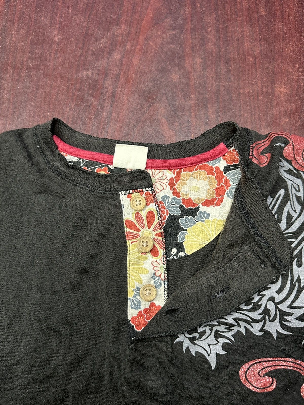 Vintage Rare🔥 Japanesse Sukajan Tshirt Dragon Design Size US M / EU 48-50 / 2 - 14 Thumbnail