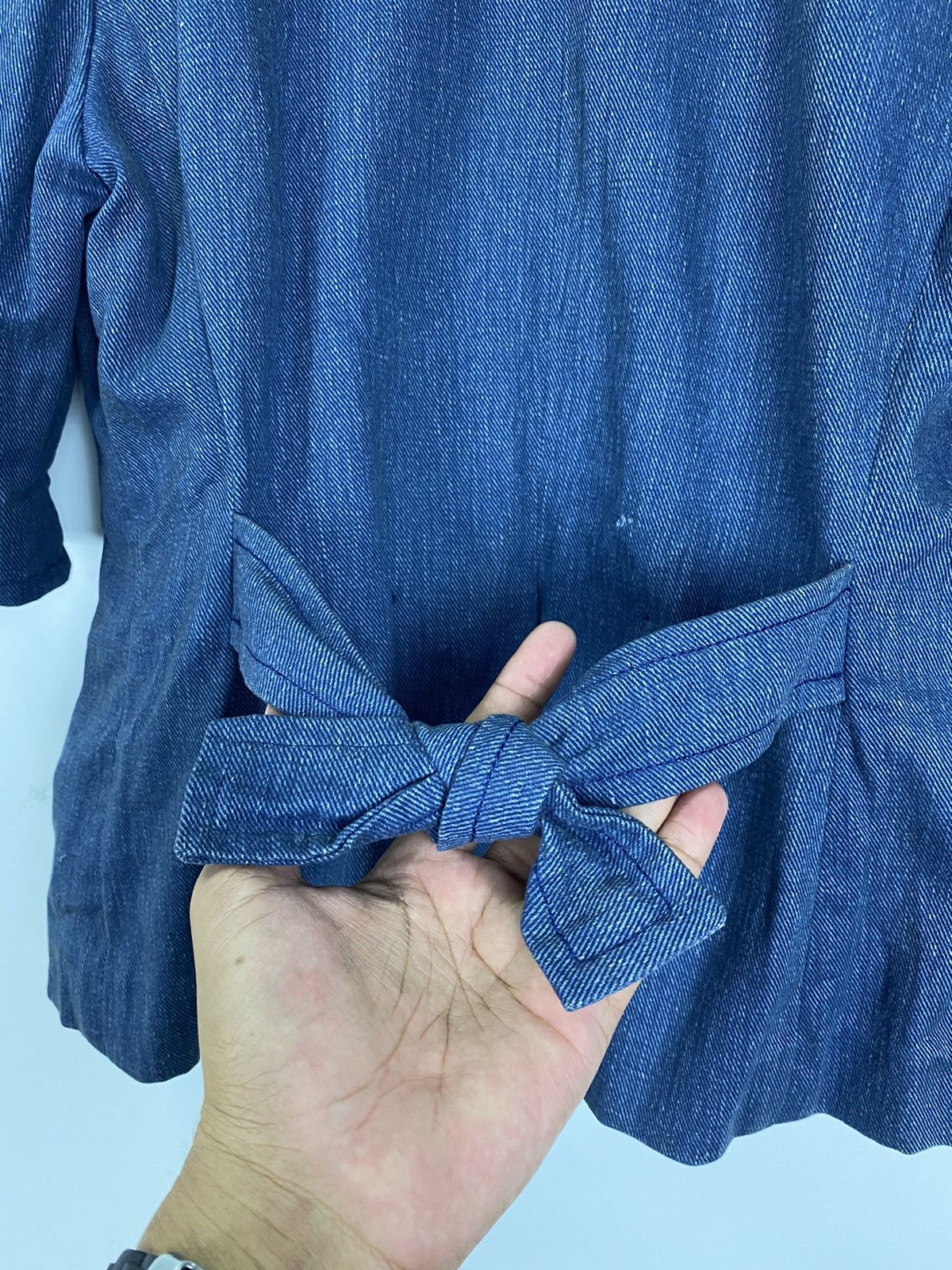 Celine × Vintage Vintage Celine Paris denim jacket Size M / US 6-8 / IT 42-44 - 9 Thumbnail