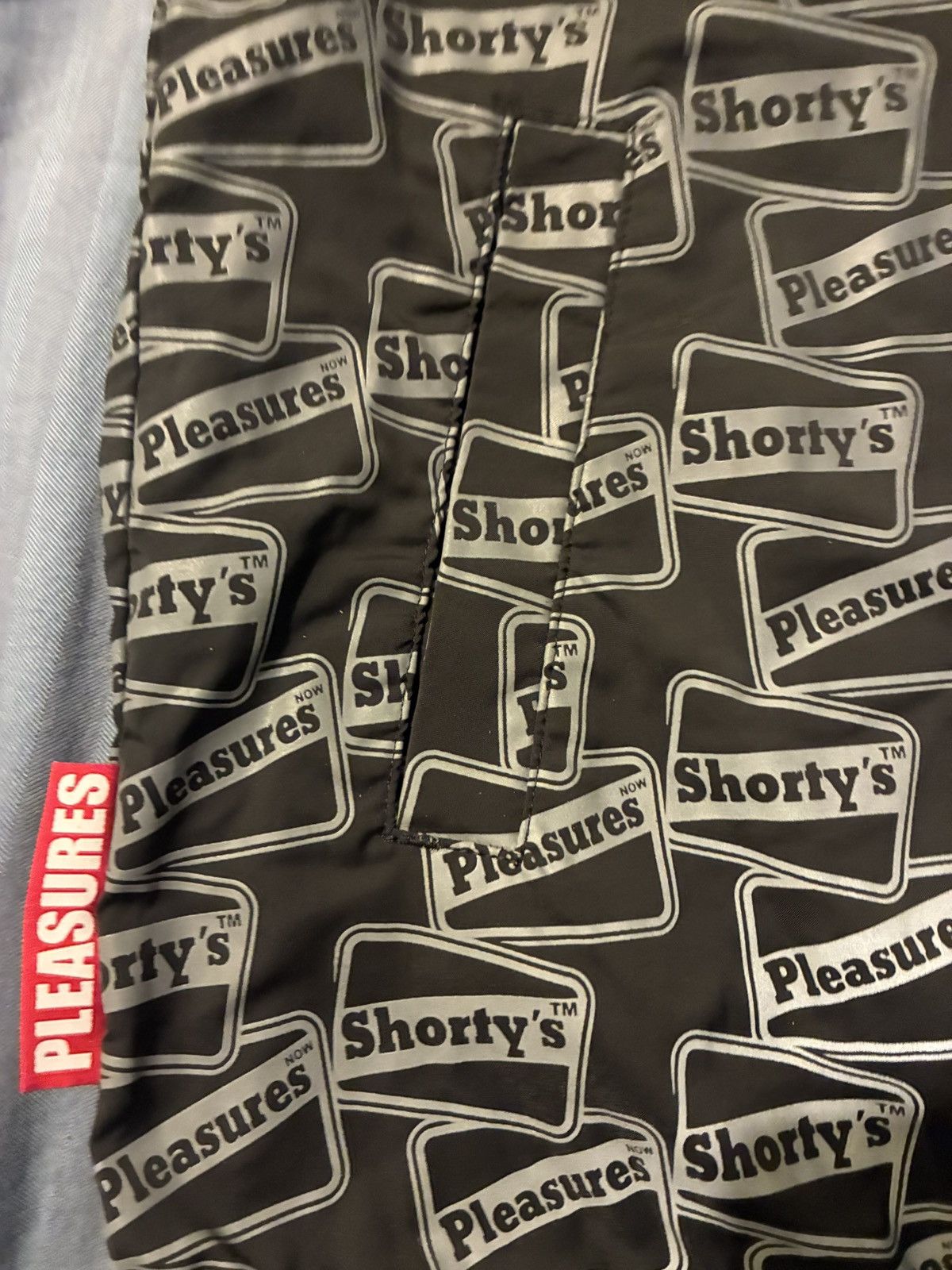 Pleasures Pleasures x Shorty’s Reflective Track Jacket - Size M Size US M / EU 48-50 / 2 - 5 Thumbnail