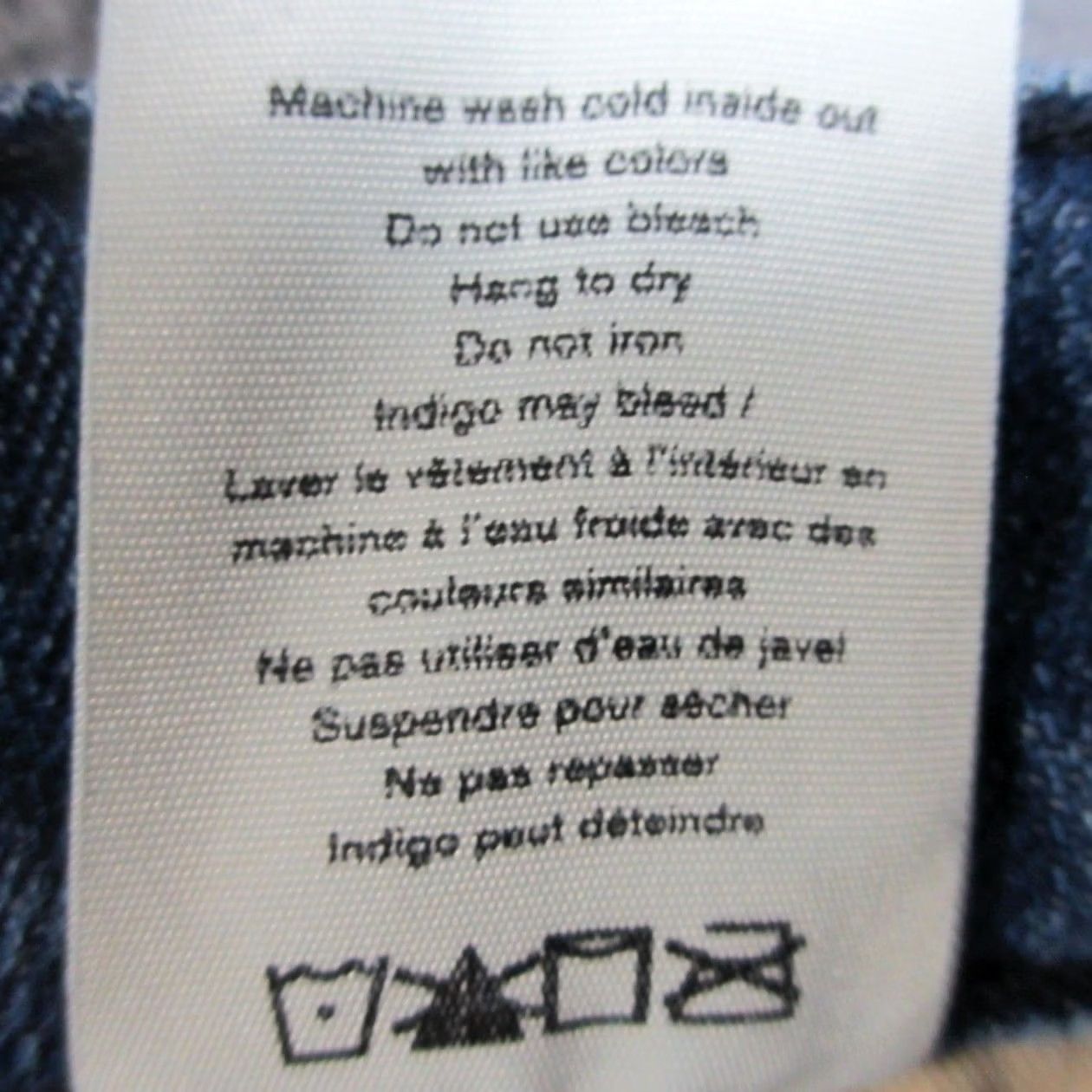 Rag & Bone Rag & Bone Jeans Womens 28X26.5 Blue Denim Dre Low Rise Frayed Hem Straight Leg Size 28" / US 6 / IT 42 - 7 Thumbnail