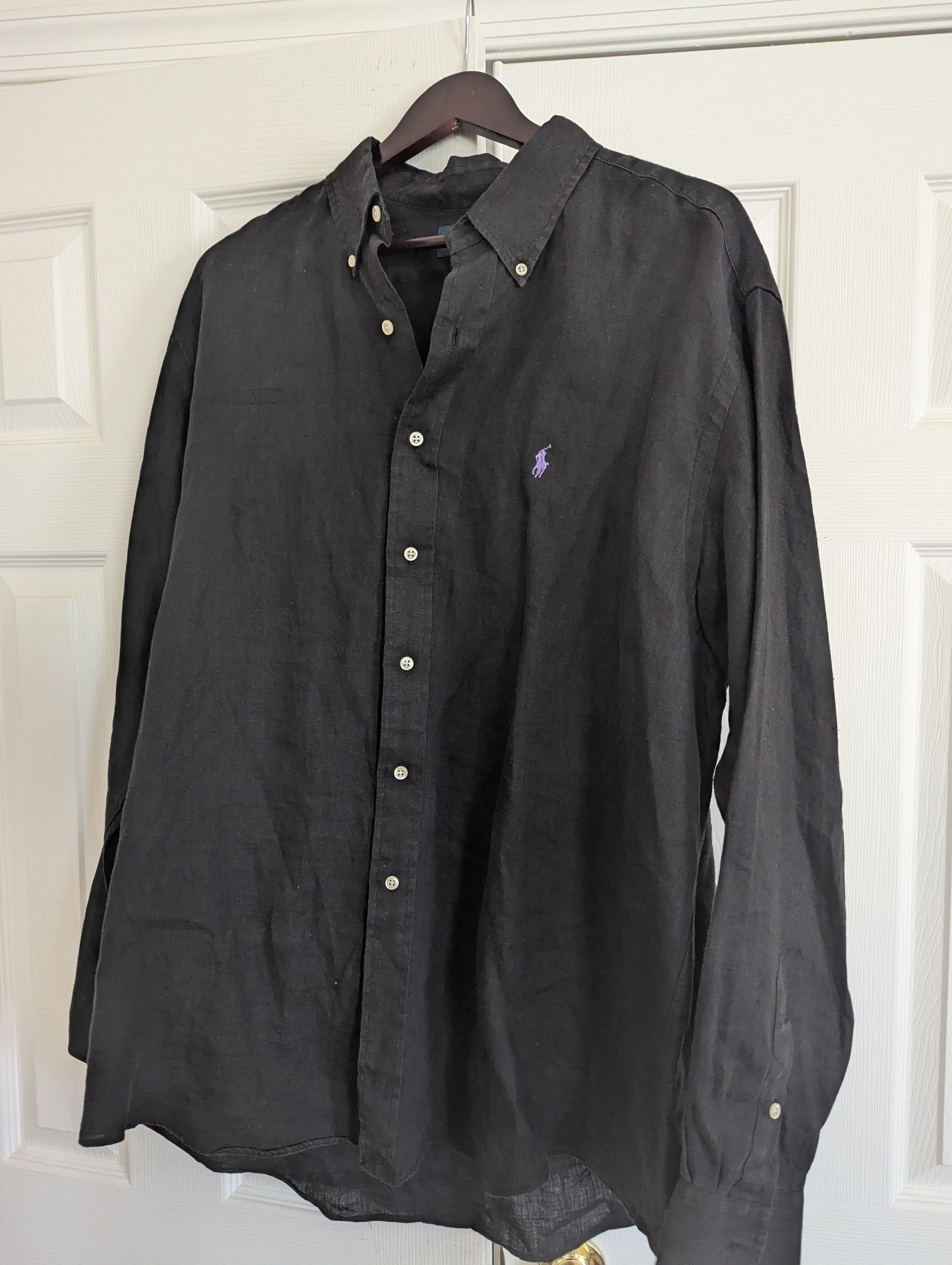 Polo Ralph Lauren Classic fit Linen shirt Size US XL / EU 56 / 4 - 1 Thumbnail