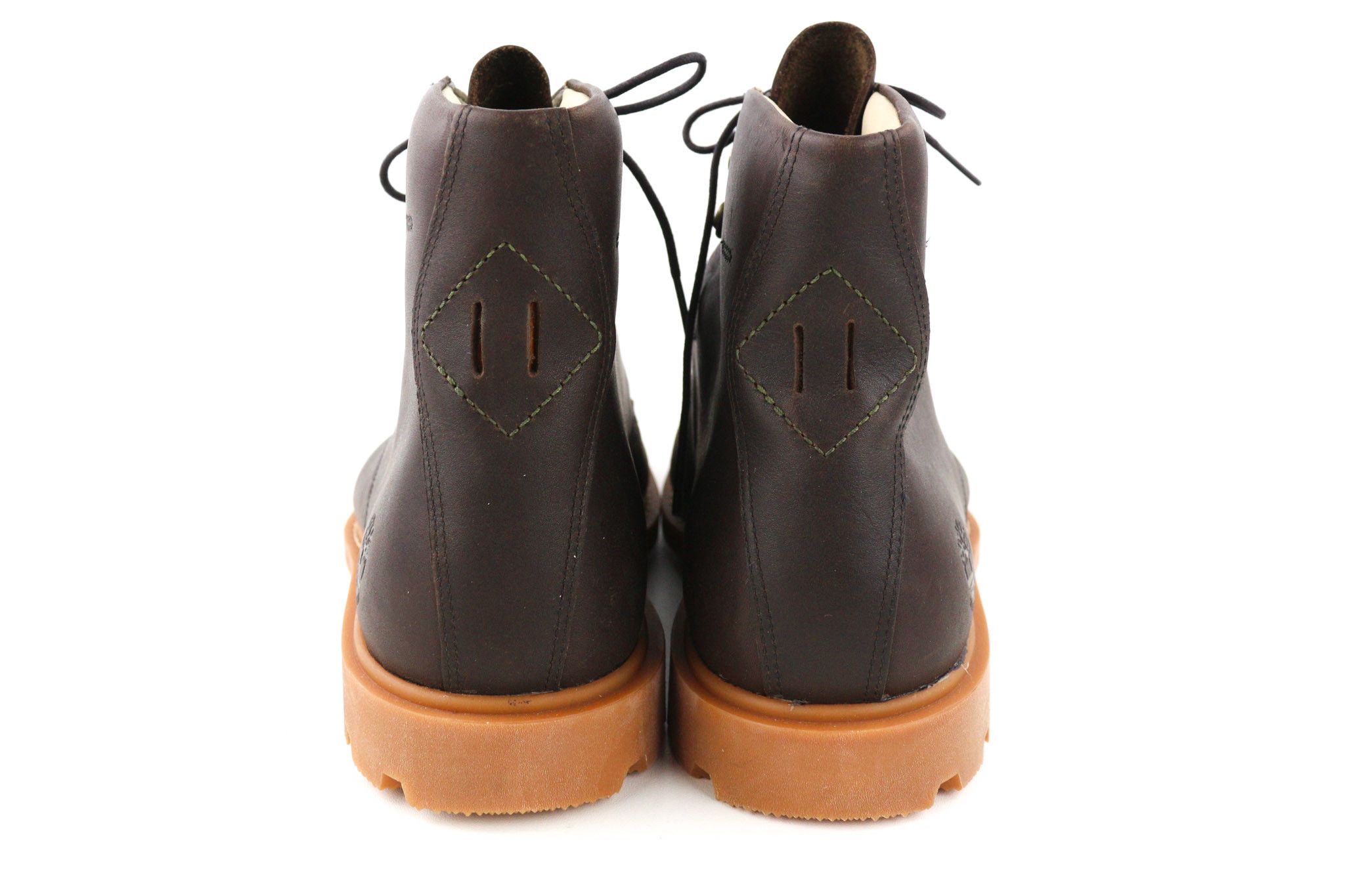 Timberland AFHP-A5050 EU43.5 Dark Brown Leather High Top Shoes 80566 Size US 10.5 / EU 43-44 - 8 Thumbnail