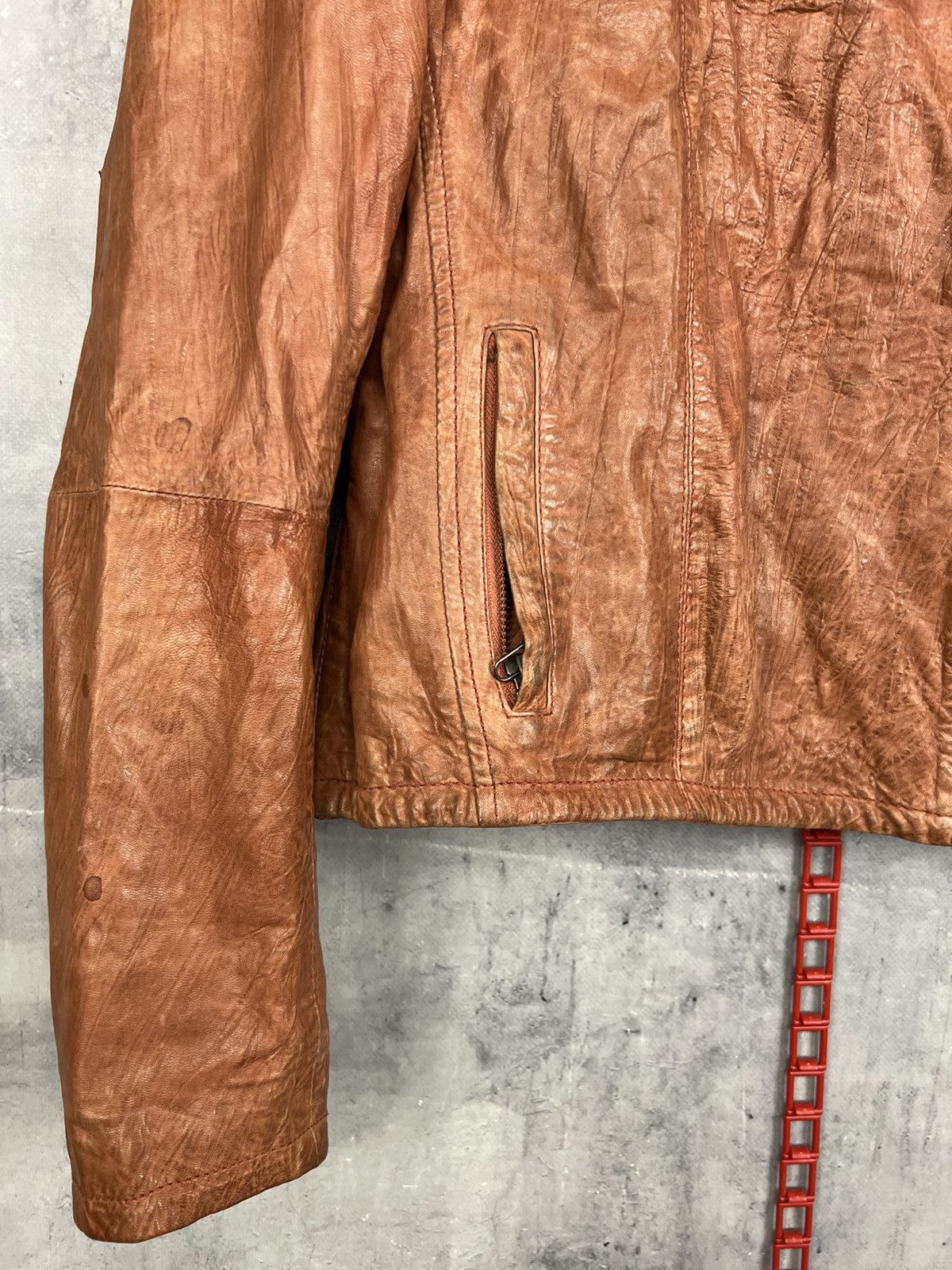 Allsaints All Saints Spitalfields Jacks Place Leather Jacket WMNS US8 Size M / US 6-8 / IT 42-44 - 9 Thumbnail