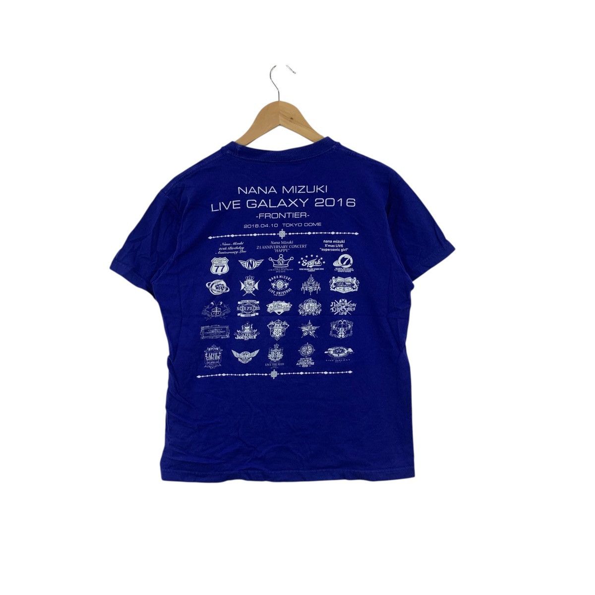 Band Tees NANA MIZUKI NM7 Live Galaxy Frontier Tour Tee Shirt Top Size US M / EU 48-50 / 2 - 6 Thumbnail