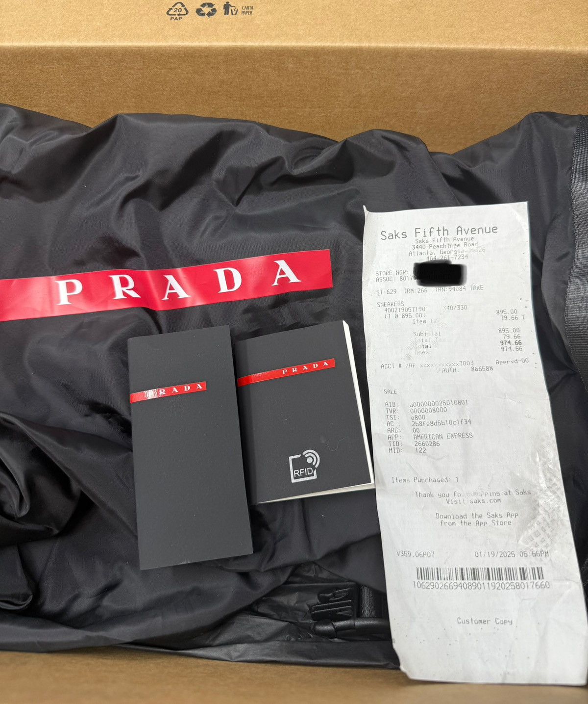 Prada Prada Americas Cup Sneaker Dew/Silver Size US 9 / EU 42 - 7 Thumbnail