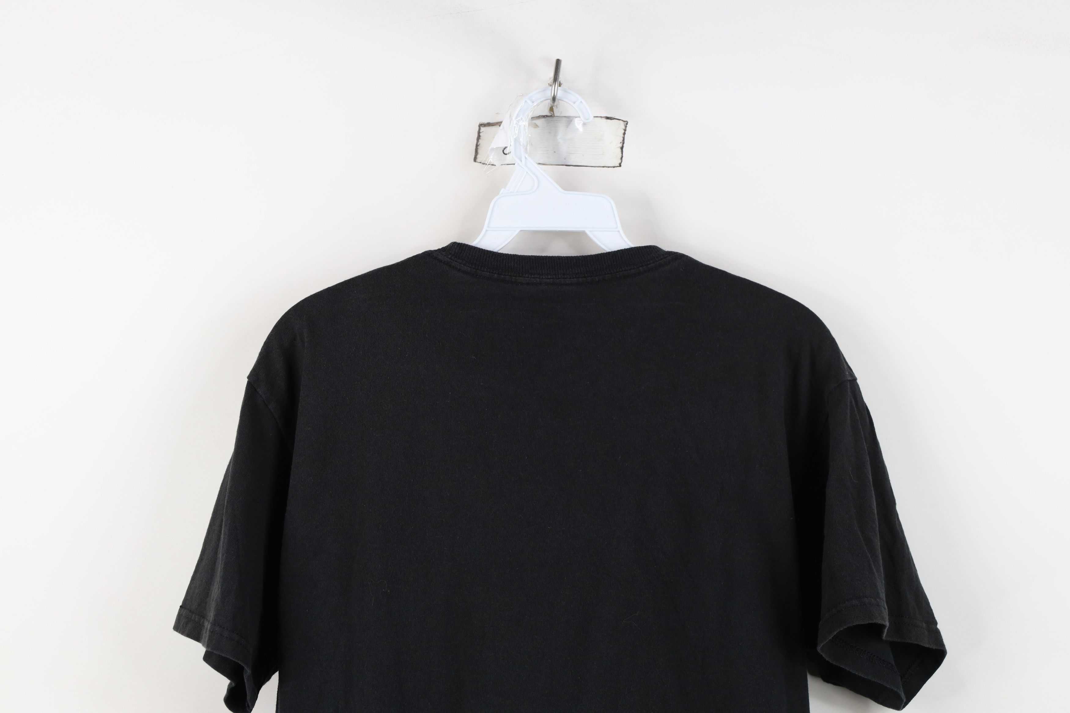 Vintage Retro 1975 US Tour Led Zeppelin Band T-Shirt Black ZOSO Size US M / EU 48-50 / 2 - 13 Thumbnail