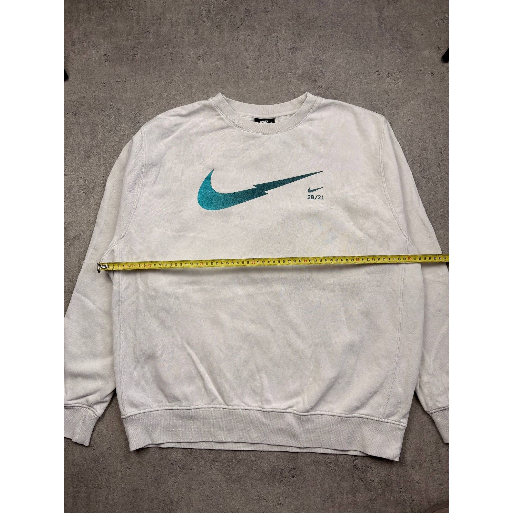 Nike Nike Sportswear 20/21 Lightning Swoosh Crewneck Sweatshirt M Size US XL / EU 56 / 4 - 4 Thumbnail