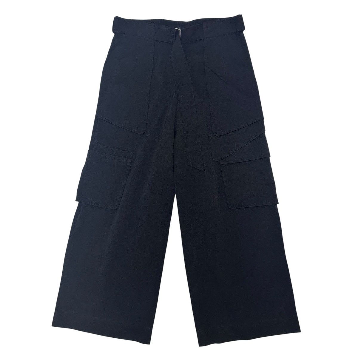 Dries Van Noten Dries Van Noten Wide Belted Cargo Trousers Size 33" - 1 Thumbnail