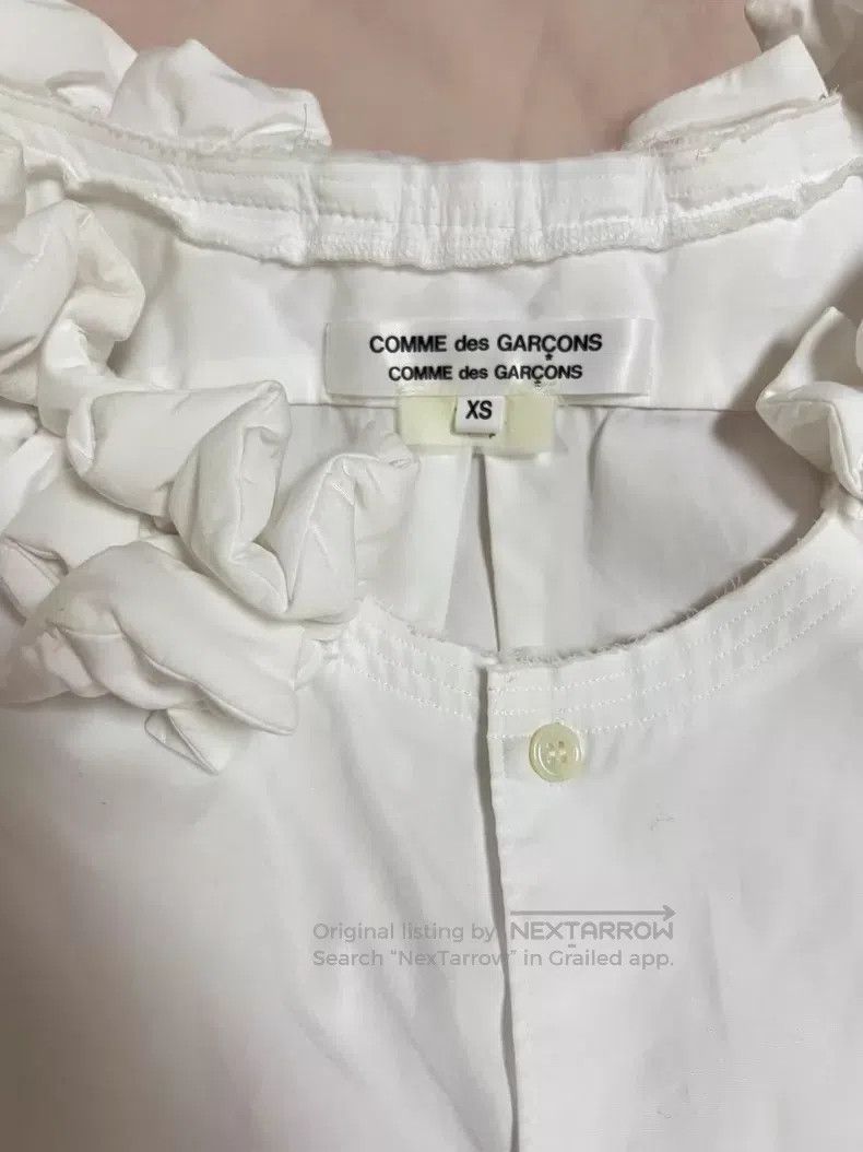 Comme des Garcons Comme Des Garcons Floral collar shirt, three-dimensional, Size XS / US 0-2 / IT 36-38 - 2 Thumbnail