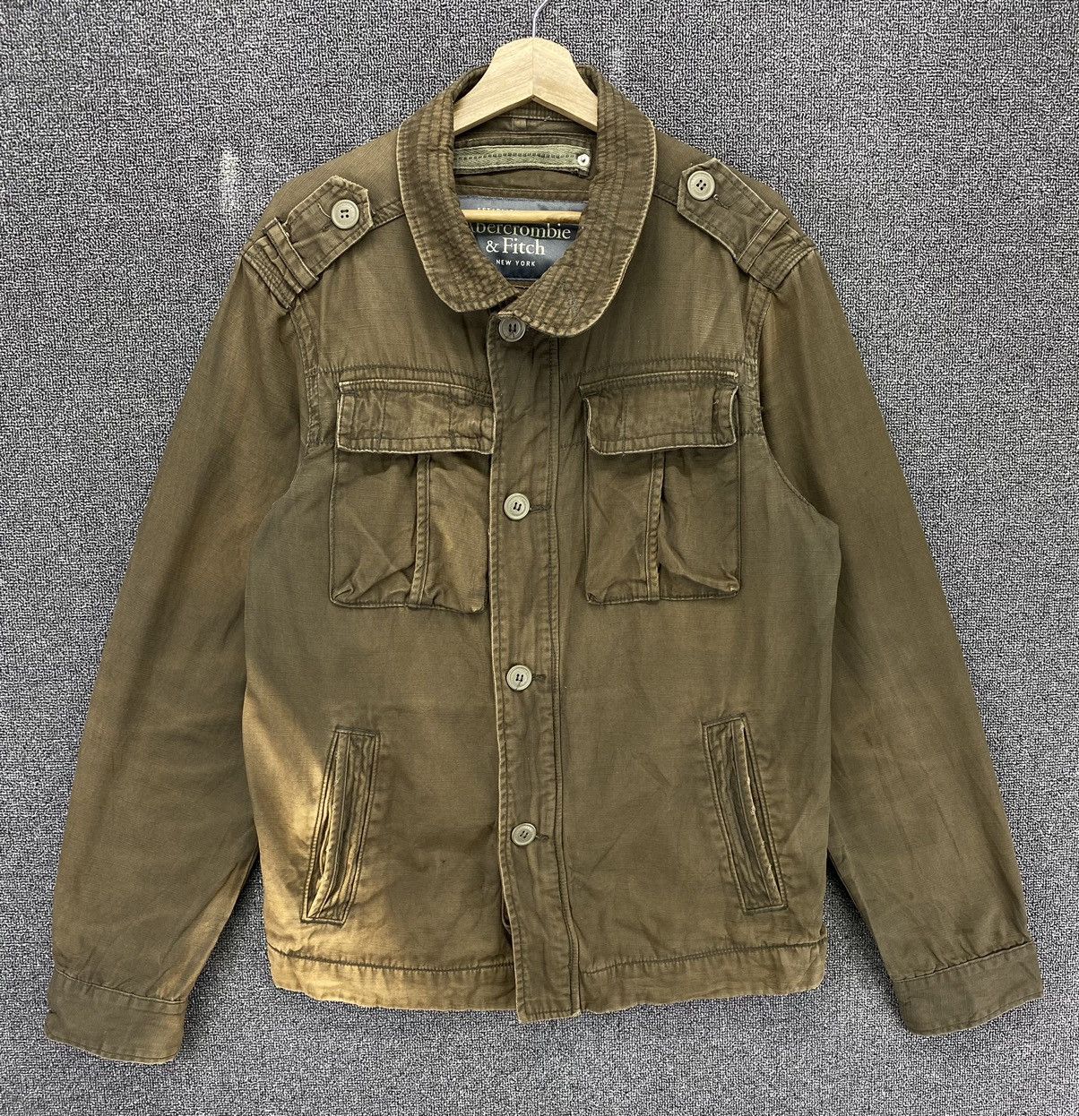 Abercrombie & Fitch Vintage Abercrombie & Fitch Punk Style Sentinel Jacket Size US L / EU 52-54 / 3 - 7 Thumbnail