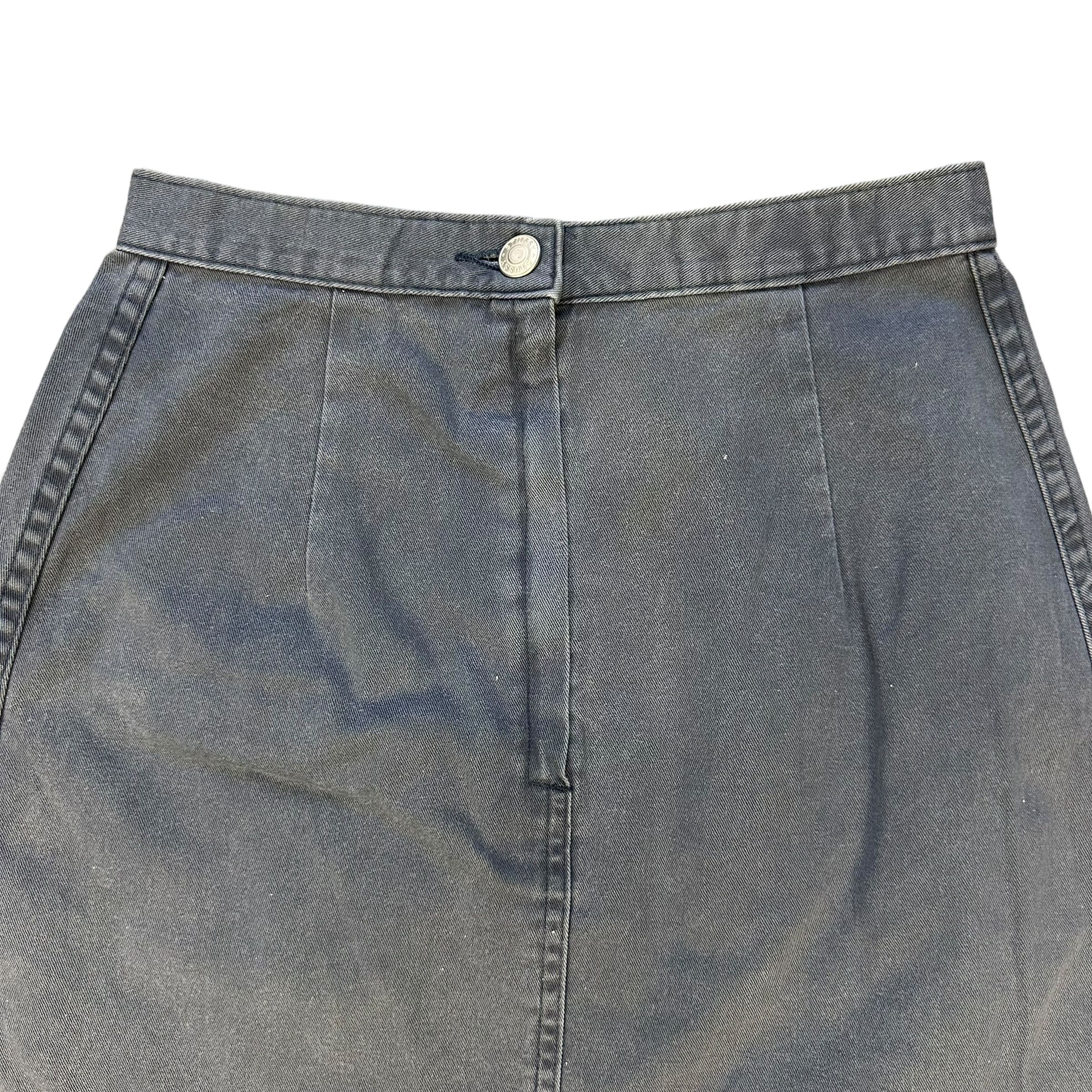 Stussy 90’s STUSSY Made in Usa Faded Gray Mini Skirt #A44-1027 Size 24" / US 00 / IT 34 - 6 Thumbnail