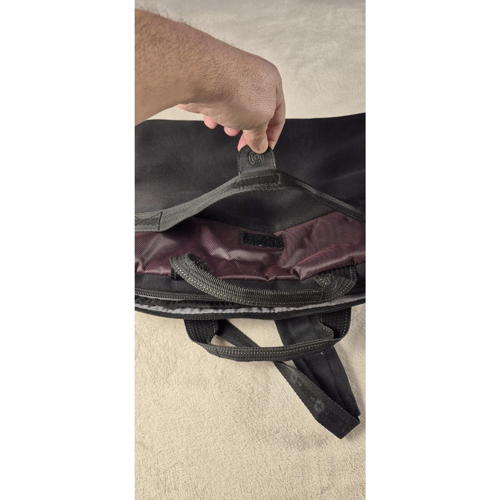 Swissgear Swiss Gear Wenger laptop bag briefcase shoulder 18x13 black Size ONE SIZE - 10 Thumbnail