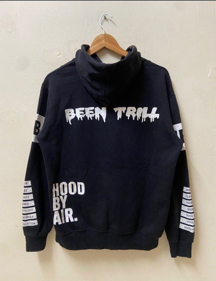 Been Trill × Hood By Air Been Trill x HBA Football Hoodie | Grailed