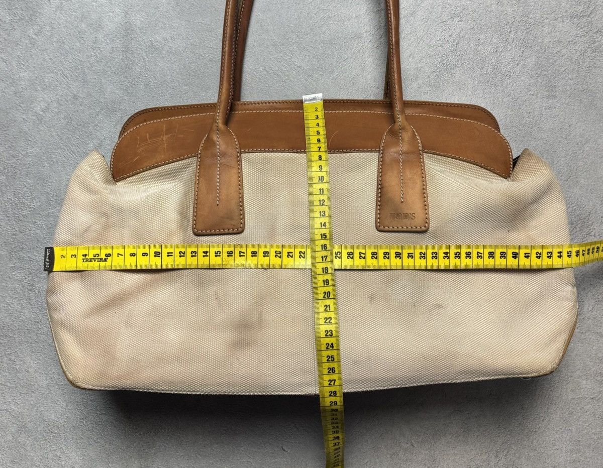 Tod's Tods Canvas Leather Tote Bag Size ONE SIZE - 20 Thumbnail