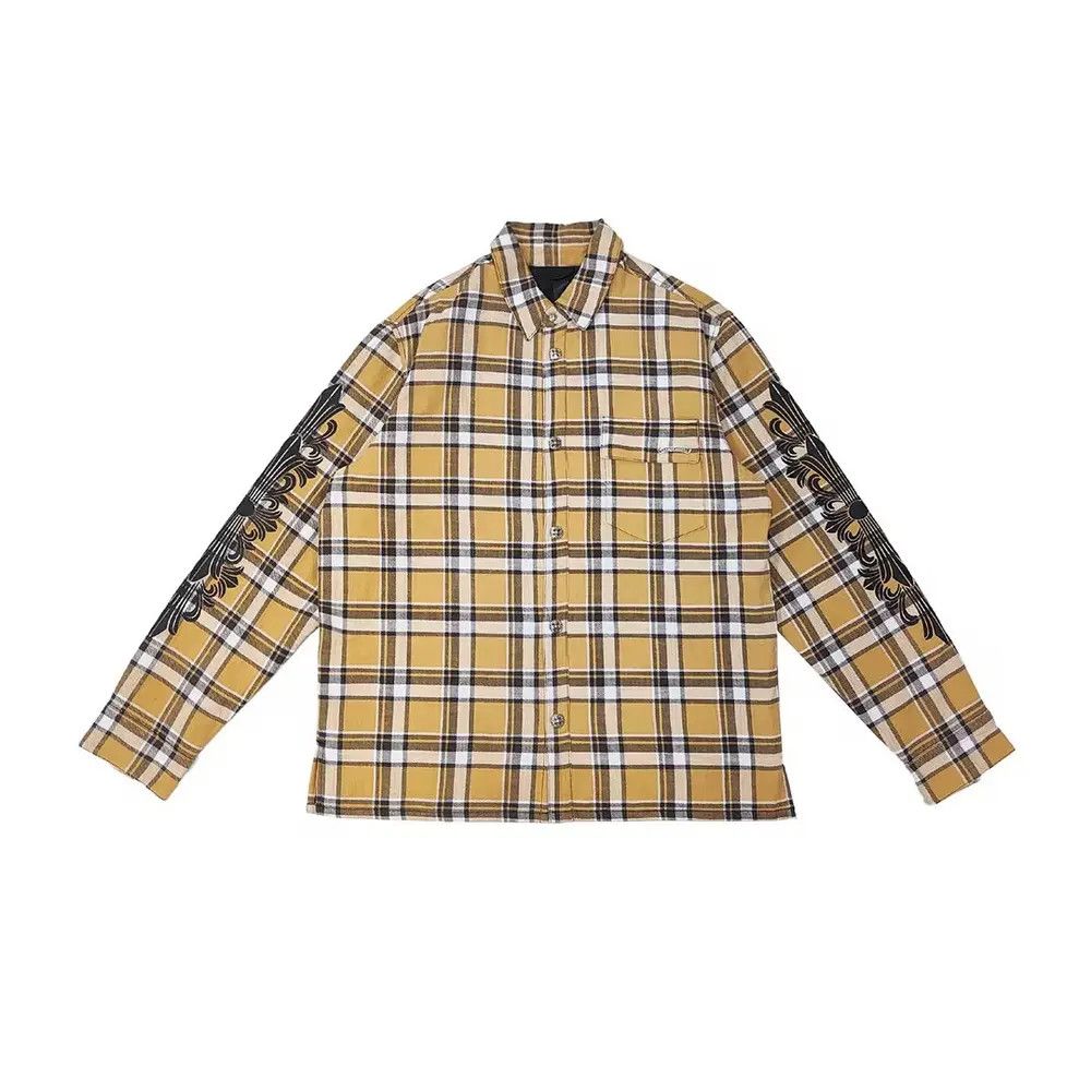 Chrome Hearts Chrome Hearts Workn Padded Flannel Shirt Jacket Size US L / EU 52-54 / 3 - 1 Thumbnail
