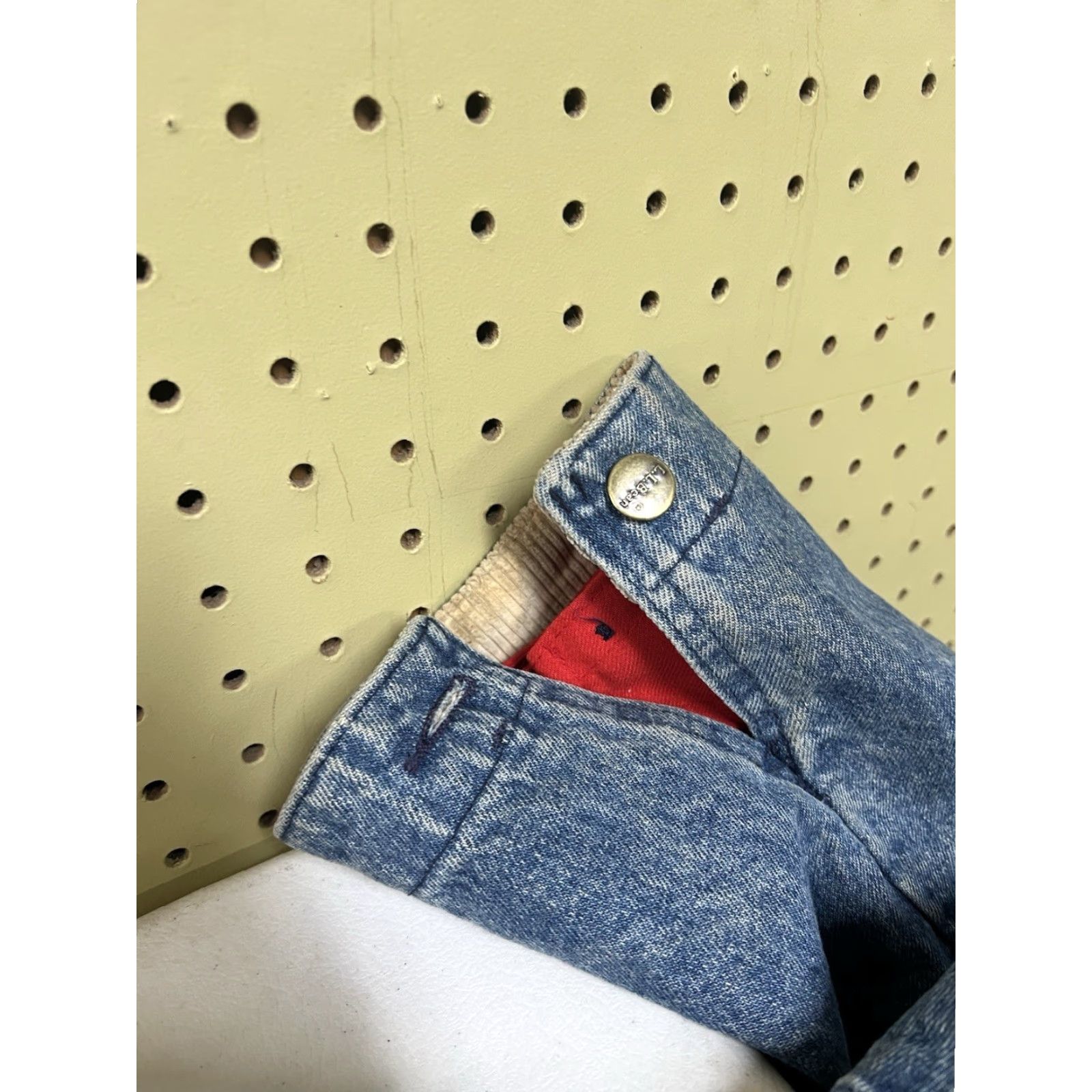 Vintage VINTAGE L.L. Bean Jacket Denim Chore Barn Coat Wool Lined 5 Front Pockets XL Men Blue Size US 36 / EU 52 - 3 Thumbnail