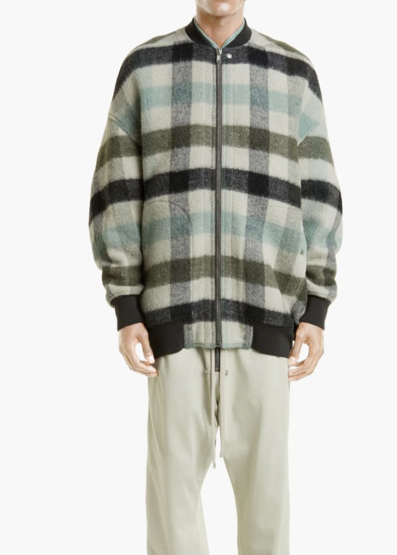 Rick Owens Jumbo Peter Flight Pearl Plaid Size US M / EU 48-50 / 2 - 1 Thumbnail