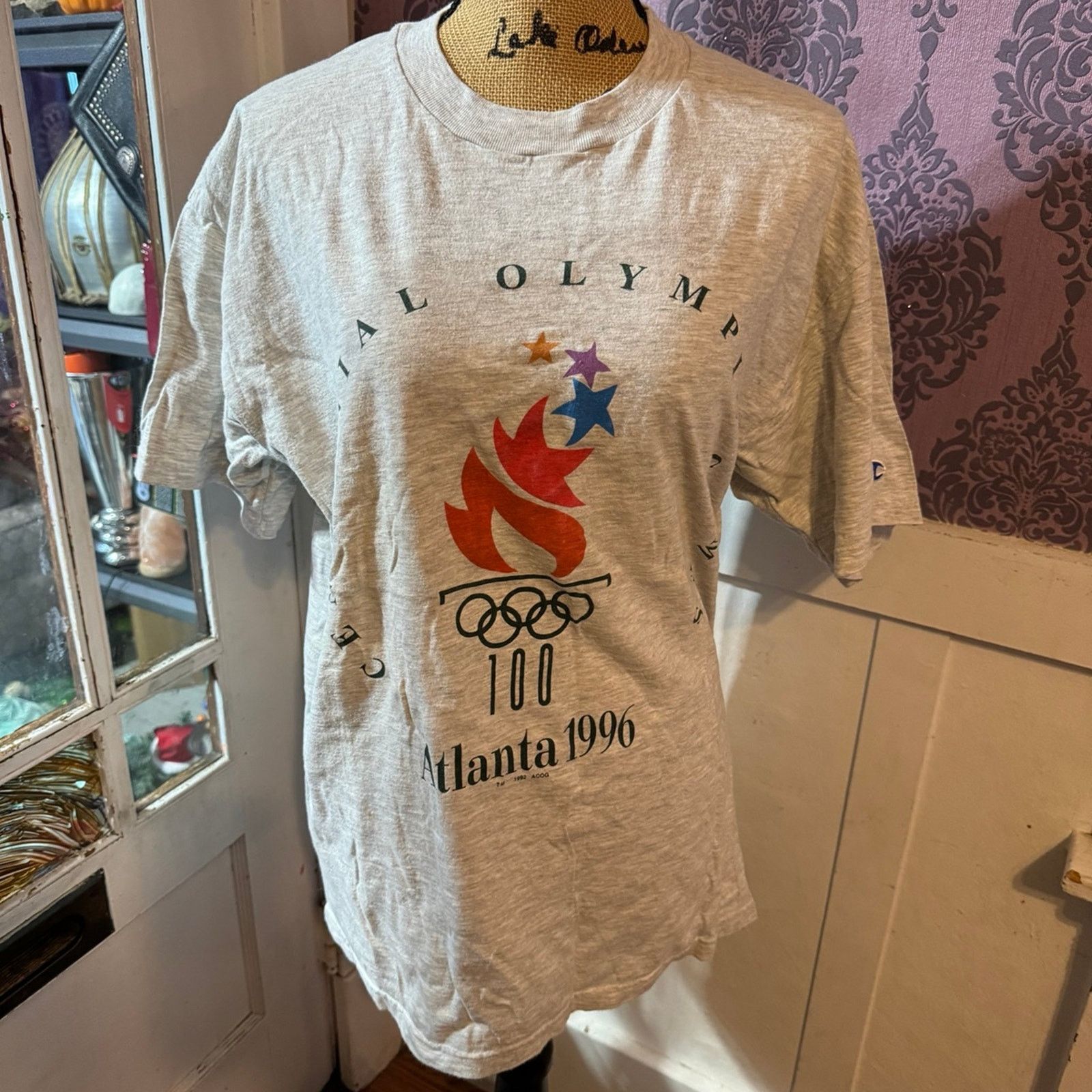 Champion VTG Champion Atlanta 1996 Olympics tee Size US XL / EU 56 / 4 - 2 Thumbnail