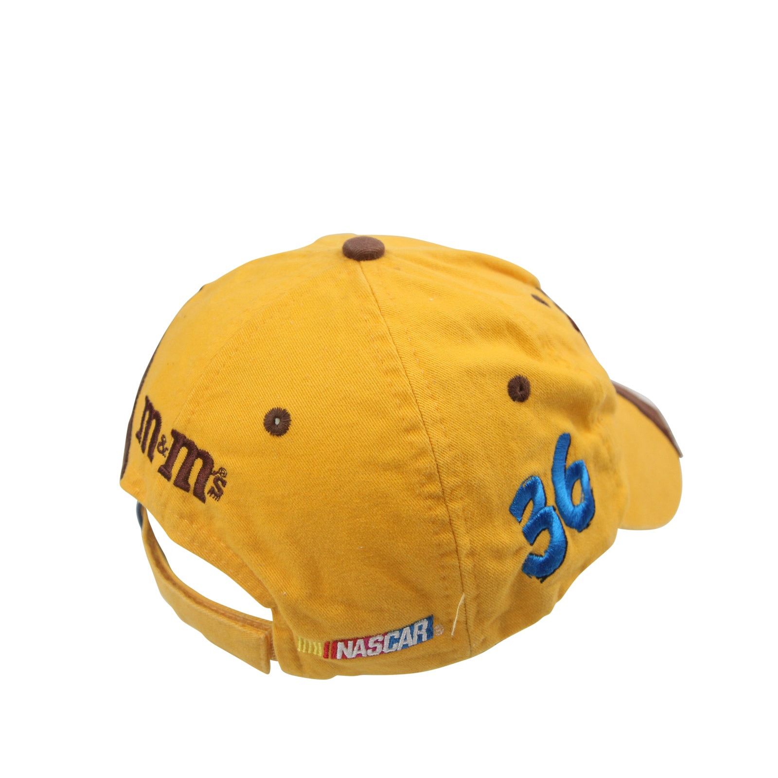 Chase Authentics × NASCAR Vintage Chase Authentics M&Ms Racing Team Split Hat Size ONE SIZE - 4 Thumbnail