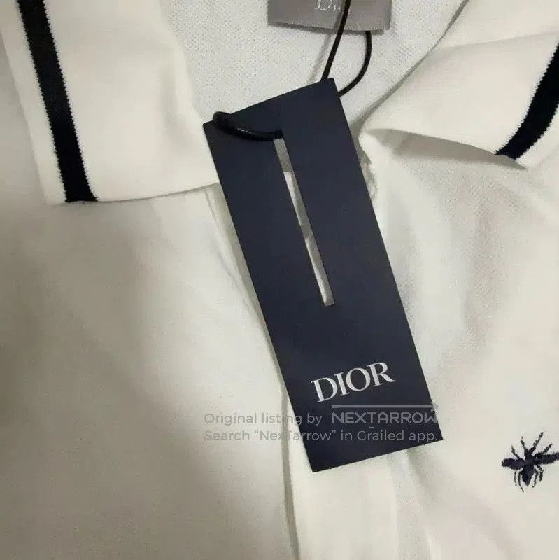 Other Dior White Cotton Men's Polo T-Shirt . Size US M / EU 48-50 / 2 - 4 Thumbnail