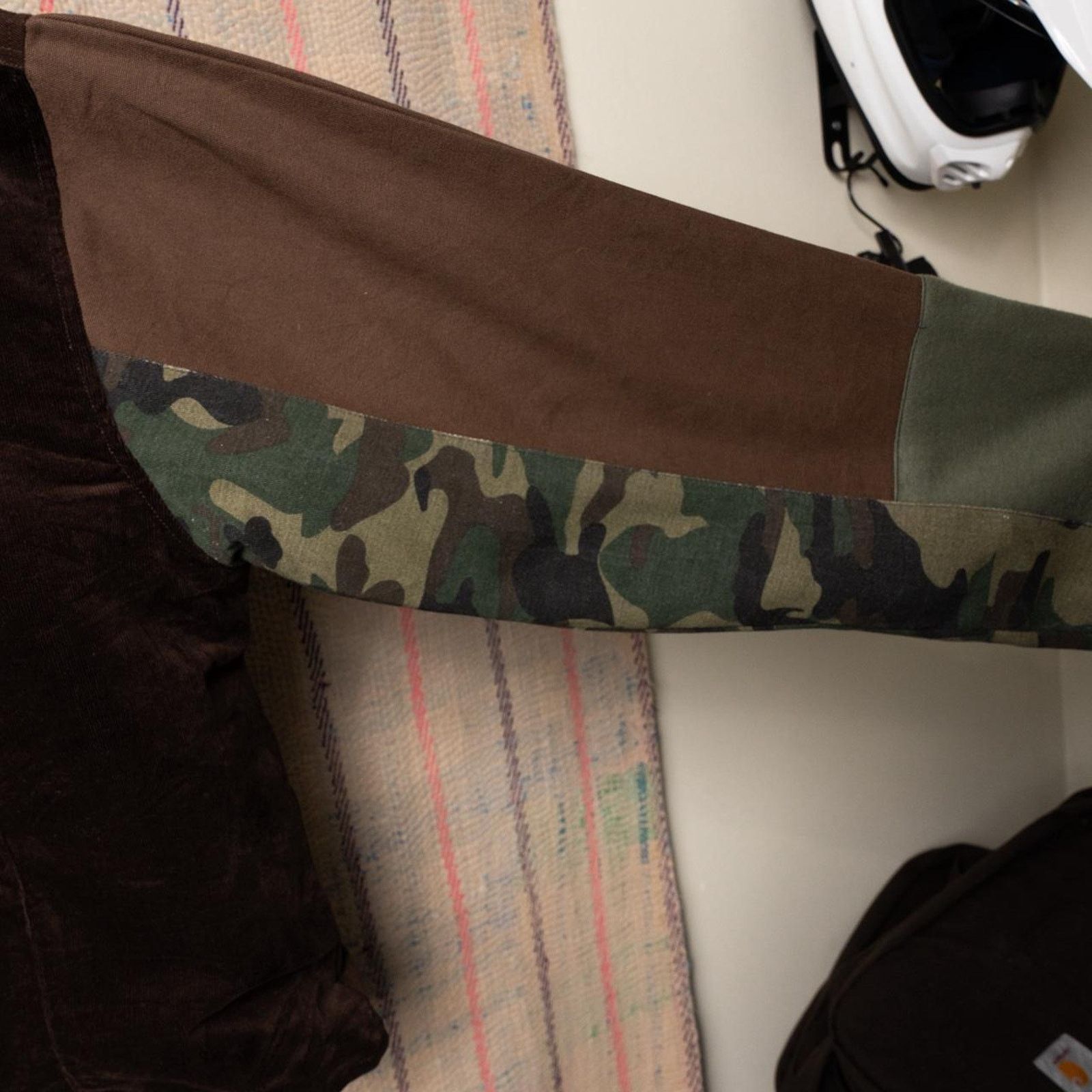 Nike Custom upcycled cropped nike jacket Size US L / EU 52-54 / 3 - 5 Thumbnail