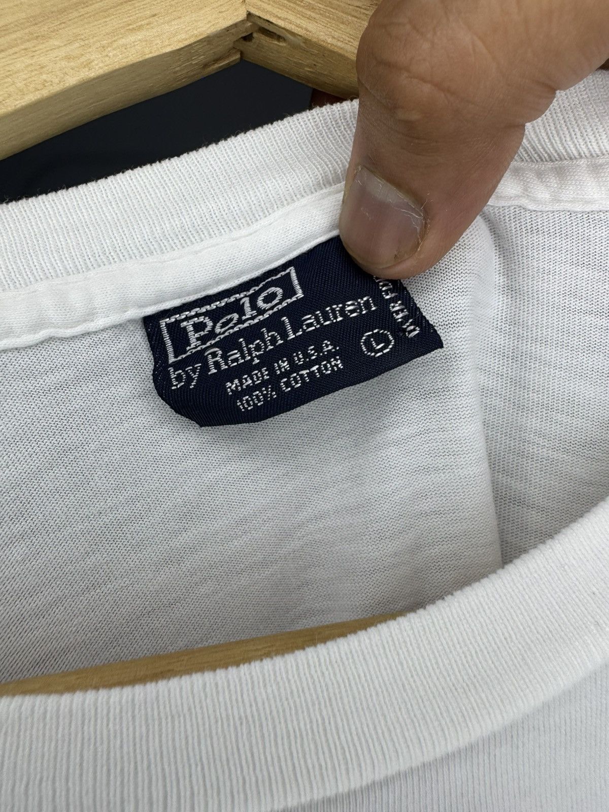 Polo Ralph Lauren Vintage polo sweater Size US L / EU 52-54 / 3 - 3 Thumbnail