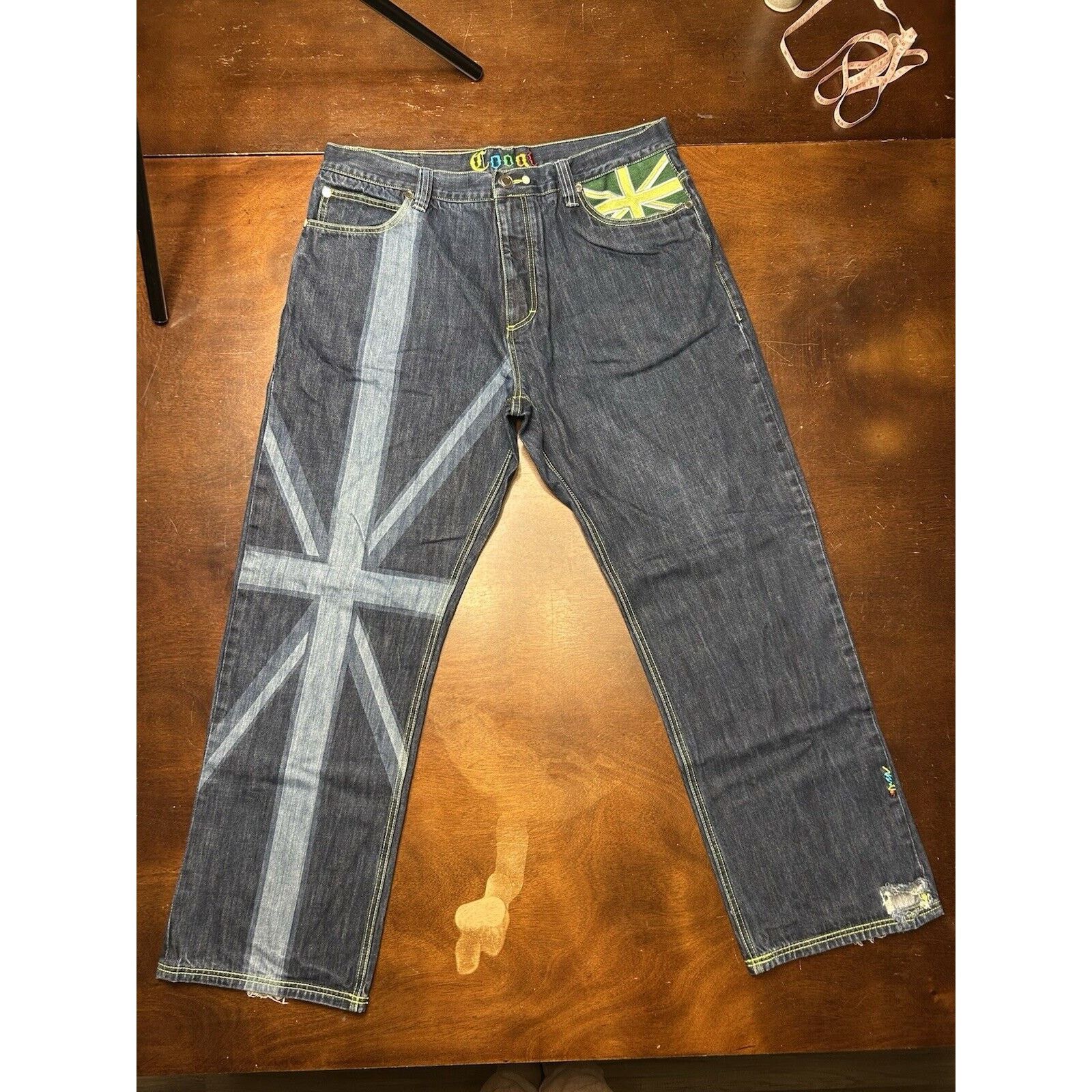 Coogi VTG Baggy Y2K Cyber Goth Grunge Coogi Australia Jeans Rare Size US 40 / EU 56 - 12 Thumbnail