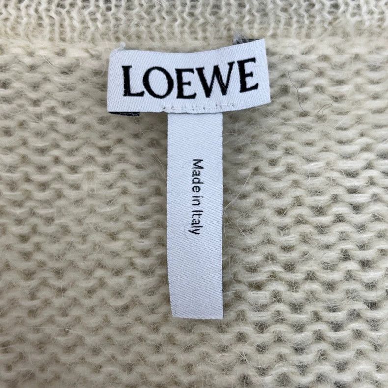 Loewe loewe Off-white Squirrel letter seahorse hair cardigan 2504 Size US M / EU 48-50 / 2 - 5 Thumbnail