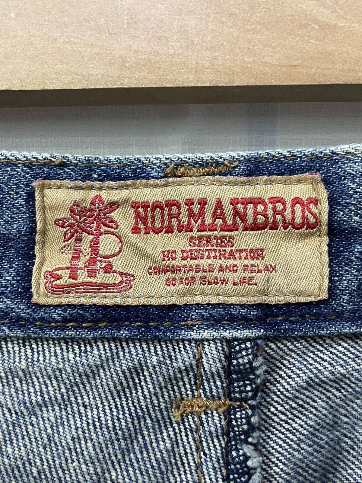 GOSTAR DE FUGA × PPFM × semanticdesign Normanbros japan double waist layered multi pocket jeans Size US 30 / EU 46 - 14 Thumbnail