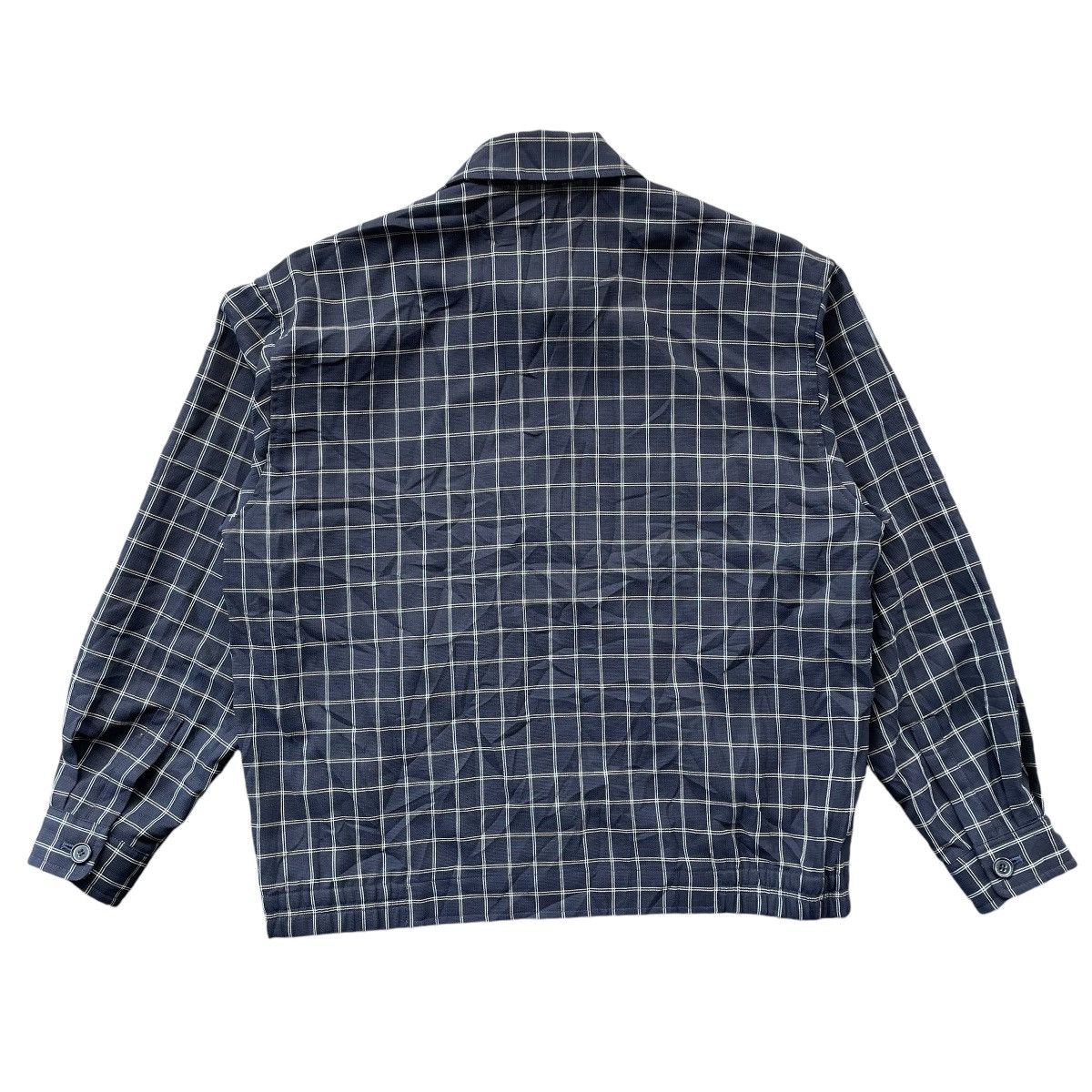 Yves Saint Laurent チェック柄ジャケット 白黒 Yves Saint Laurent チェック柄ジャケット 白黒