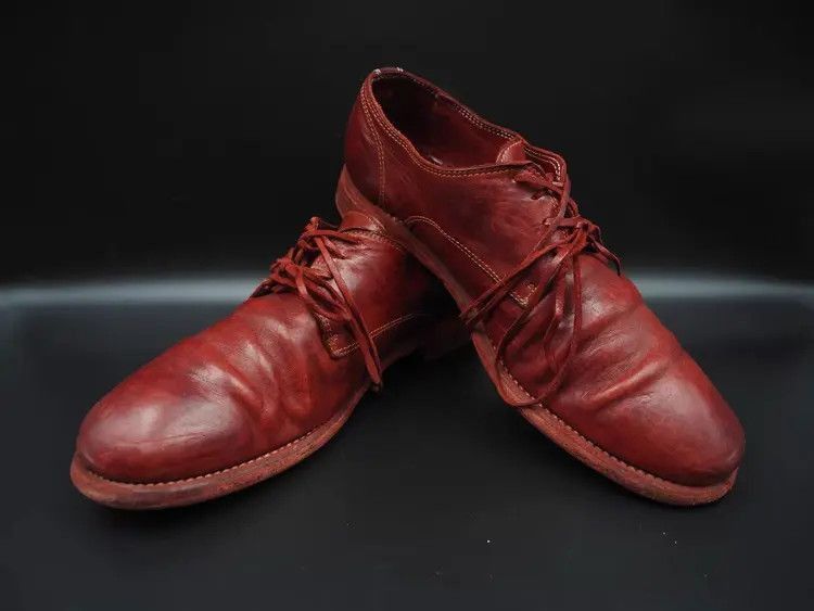 Guidi Guidi size 39 992 soft horse leather derby-2506 Size US 9 / IT 39 - 2 Thumbnail