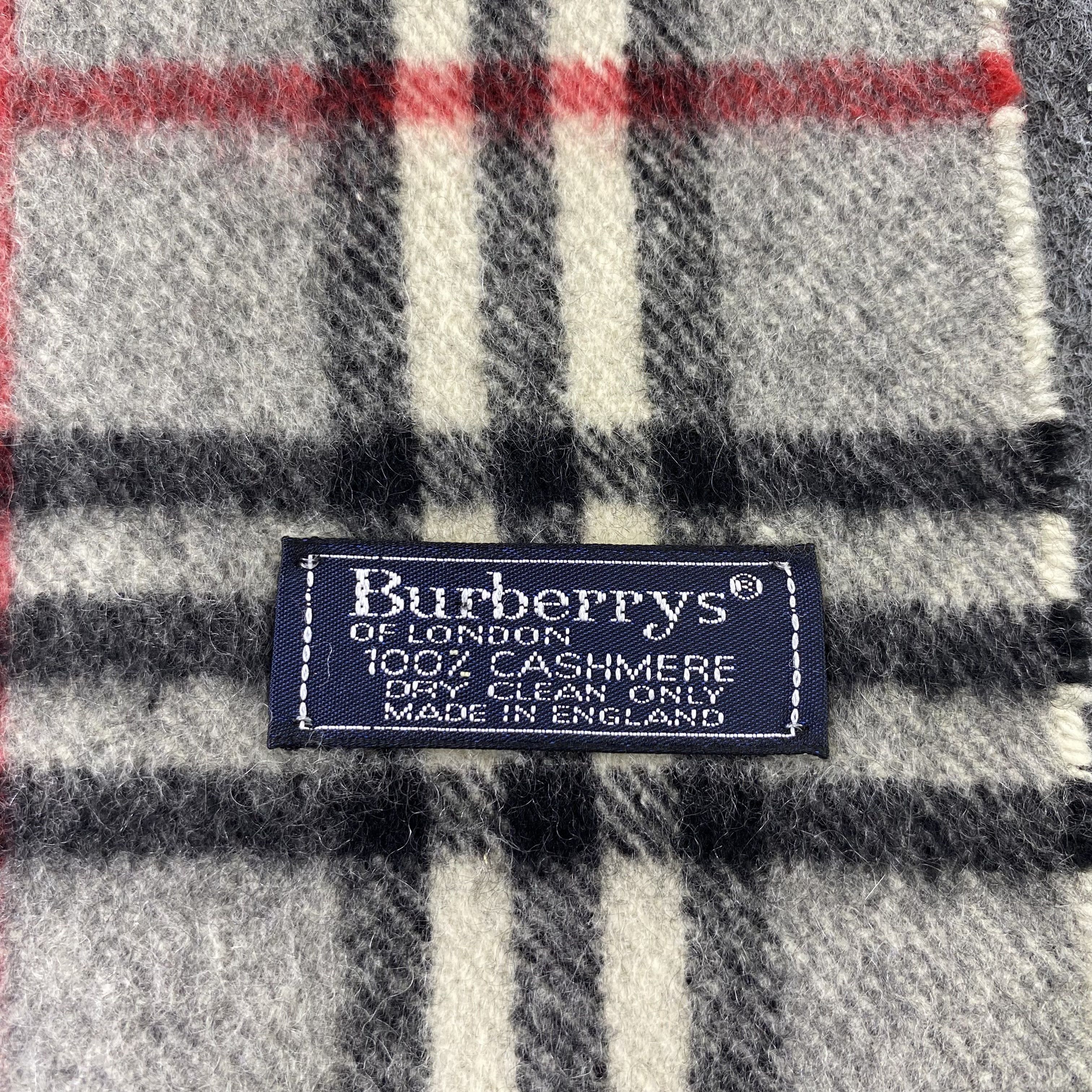 Burberry Burberry Cashmere Muffler / Scarf / Neckwear-T1517 Size ONE SIZE - 5 Thumbnail