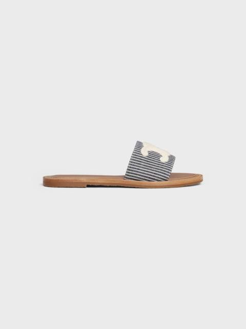 lympia mule in oshkosh canvas