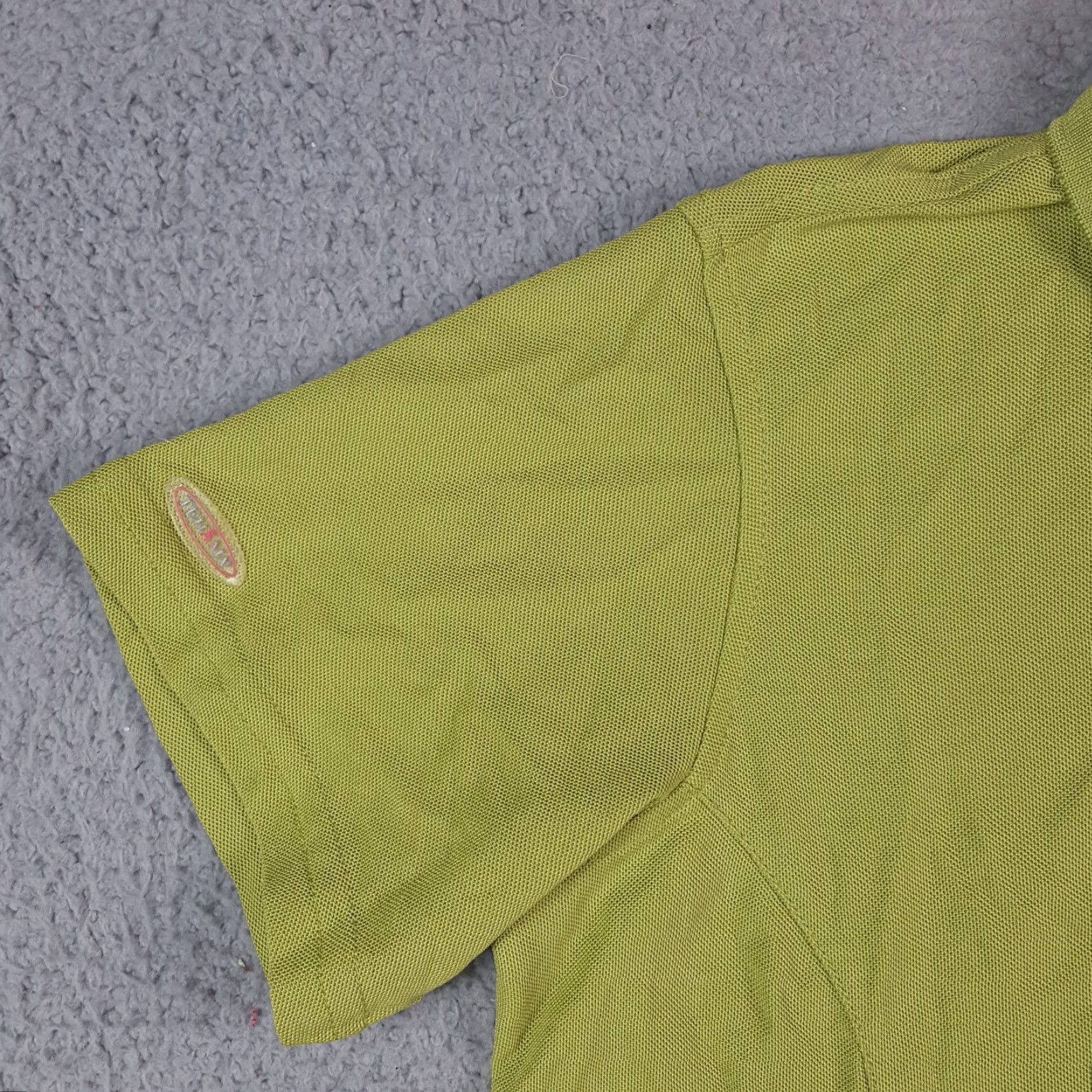 Vintage Tehama Green Knit Golf Polo Breathable Womens Size S Wicking Button Collar Shirt Size S / US 4 / IT 40 - 4 Thumbnail