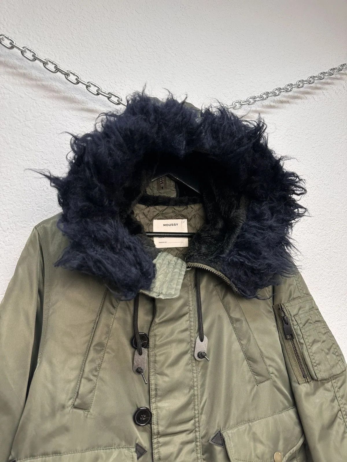 Hysteric Glamour Ifsixwasnine Jacket Black Coat Fur Y2K Style Japanese Brand Size US M / EU 48-50 / 2 - 18 Thumbnail