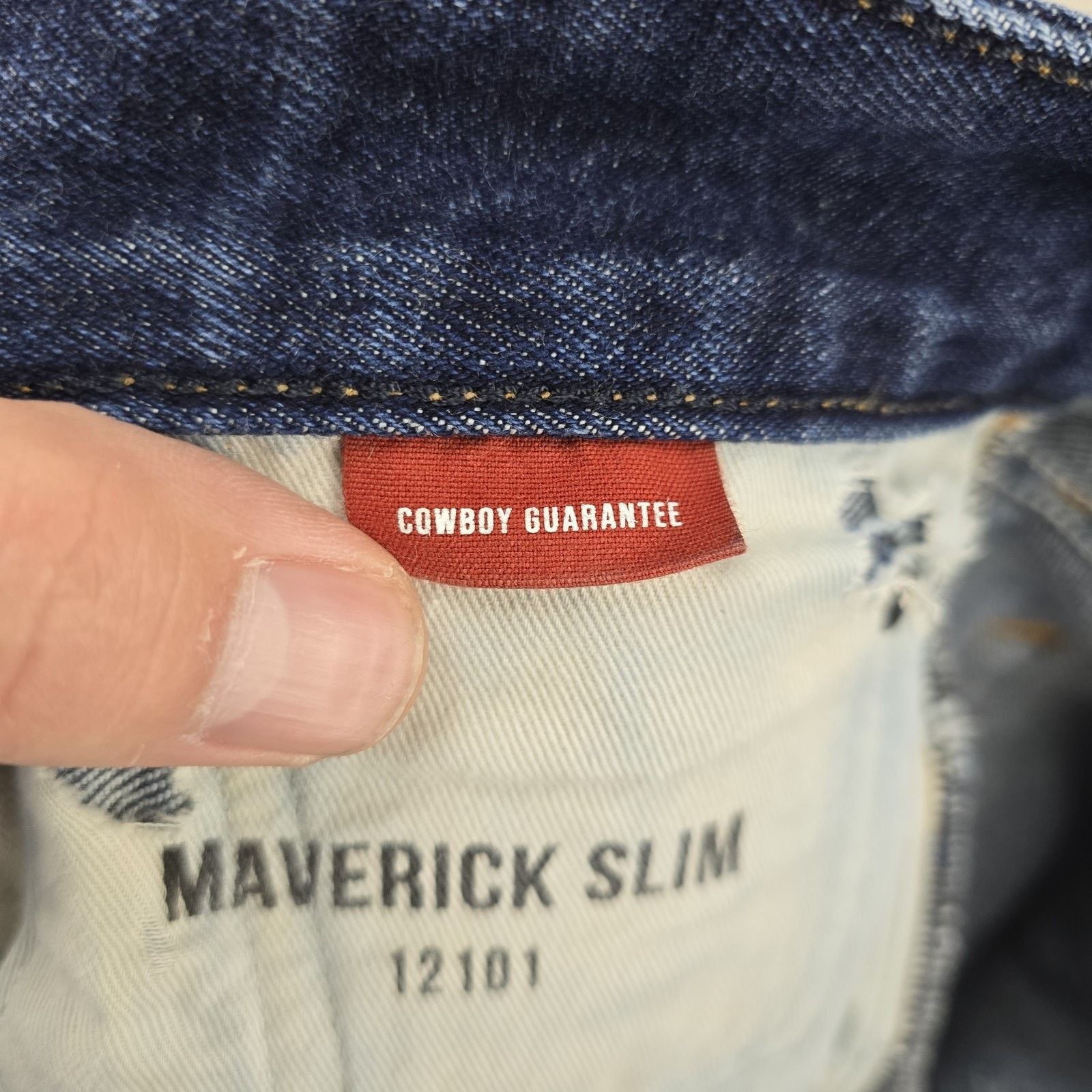 Buck Mason Buck Mason Jeans 32X28 Maverick Slim Denim *FLAWS* Size US 32 / EU 48 - 9 Thumbnail