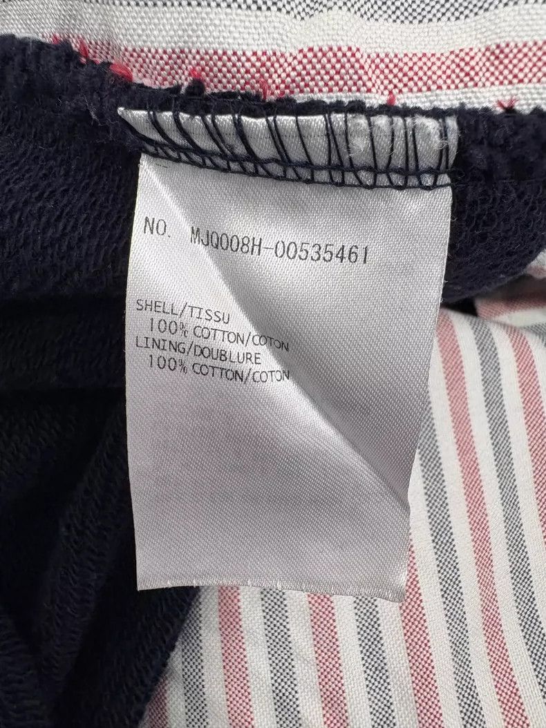 Thom Browne Thom Browne size3 Dark blue trousers with four stripes Size US 27 - 6 Thumbnail