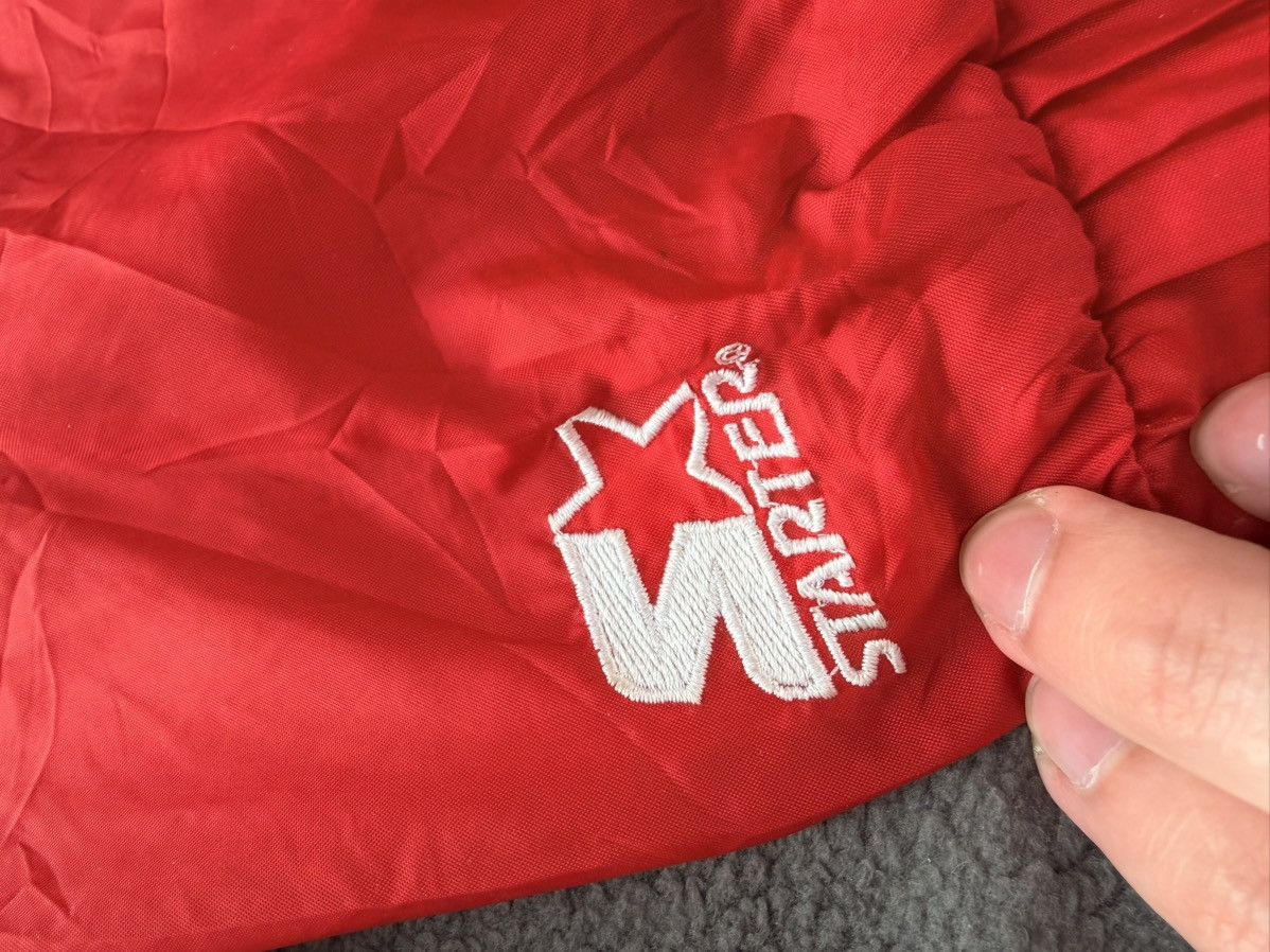Starter Starter red Indiana Hoosiers windbreaker jacket Size US XL / EU 56 / 4 - 2 Thumbnail