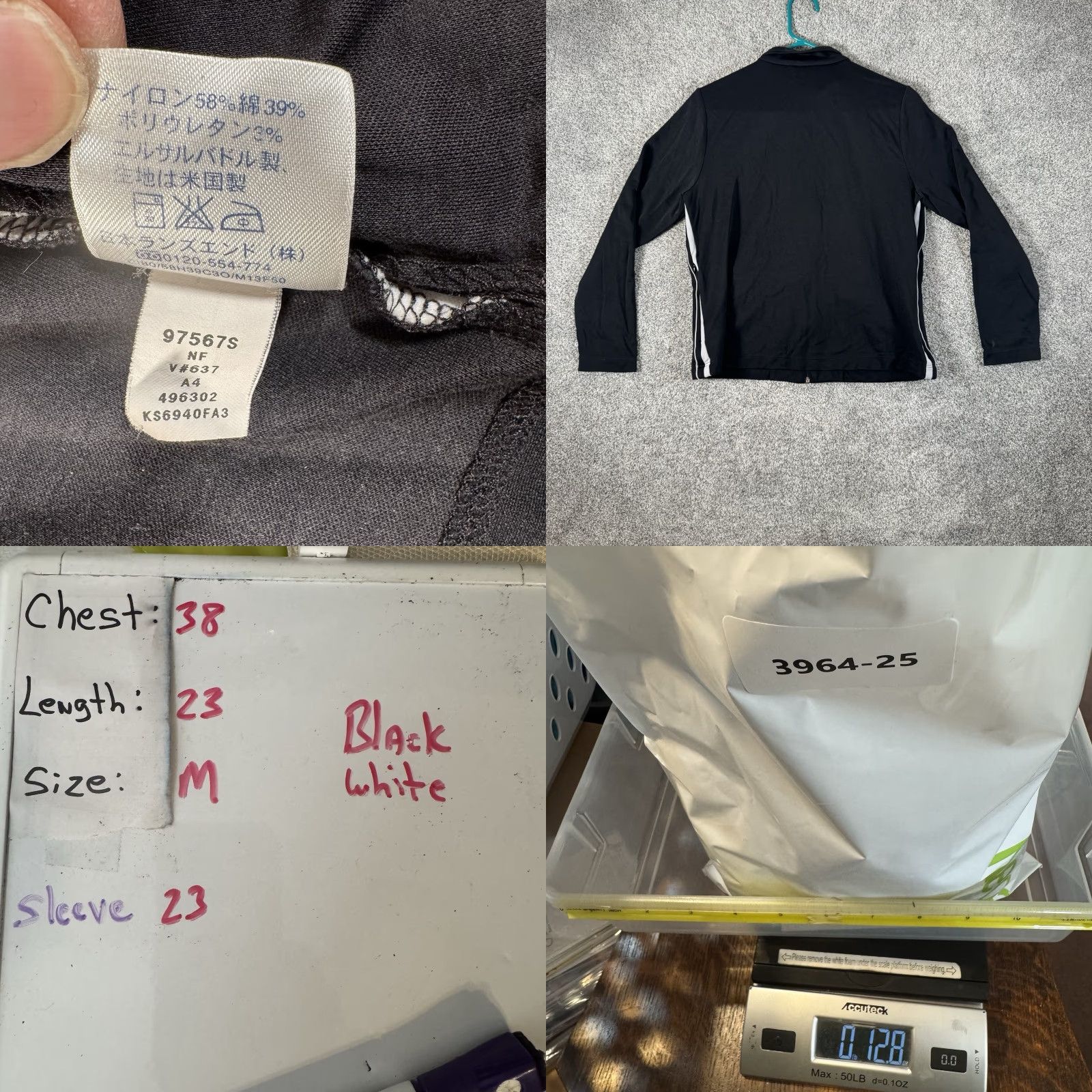 Lands' End Lands' End Full Zip Jacket M Black Women Lightweight Zipper Pockets Athleisure Track Casual Outdoor Size M / US 6-8 / IT 42-44 - 9 Thumbnail
