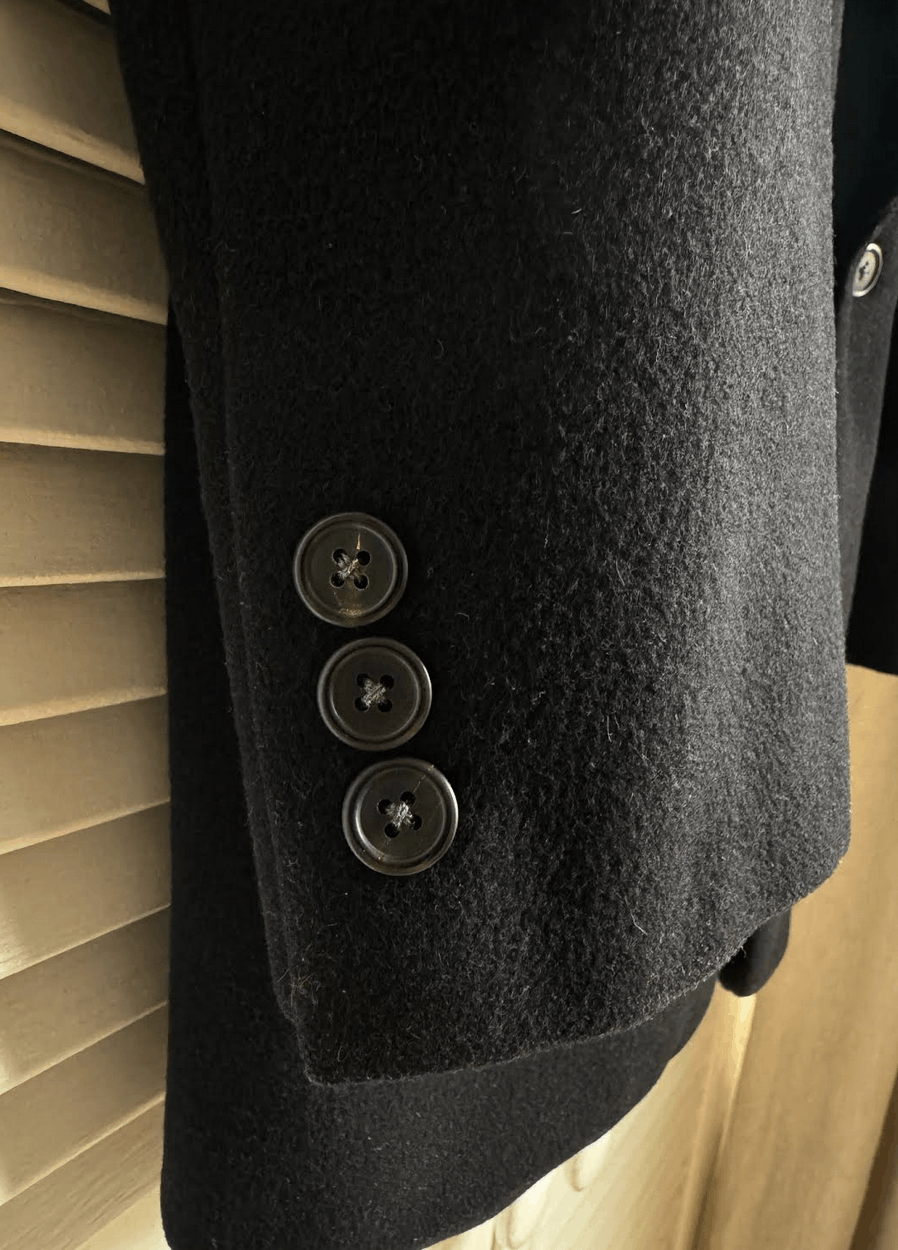 Y's for Men × Yohji Yamamoto Cashmere/Wool Jacket Size 38R - 3 Thumbnail