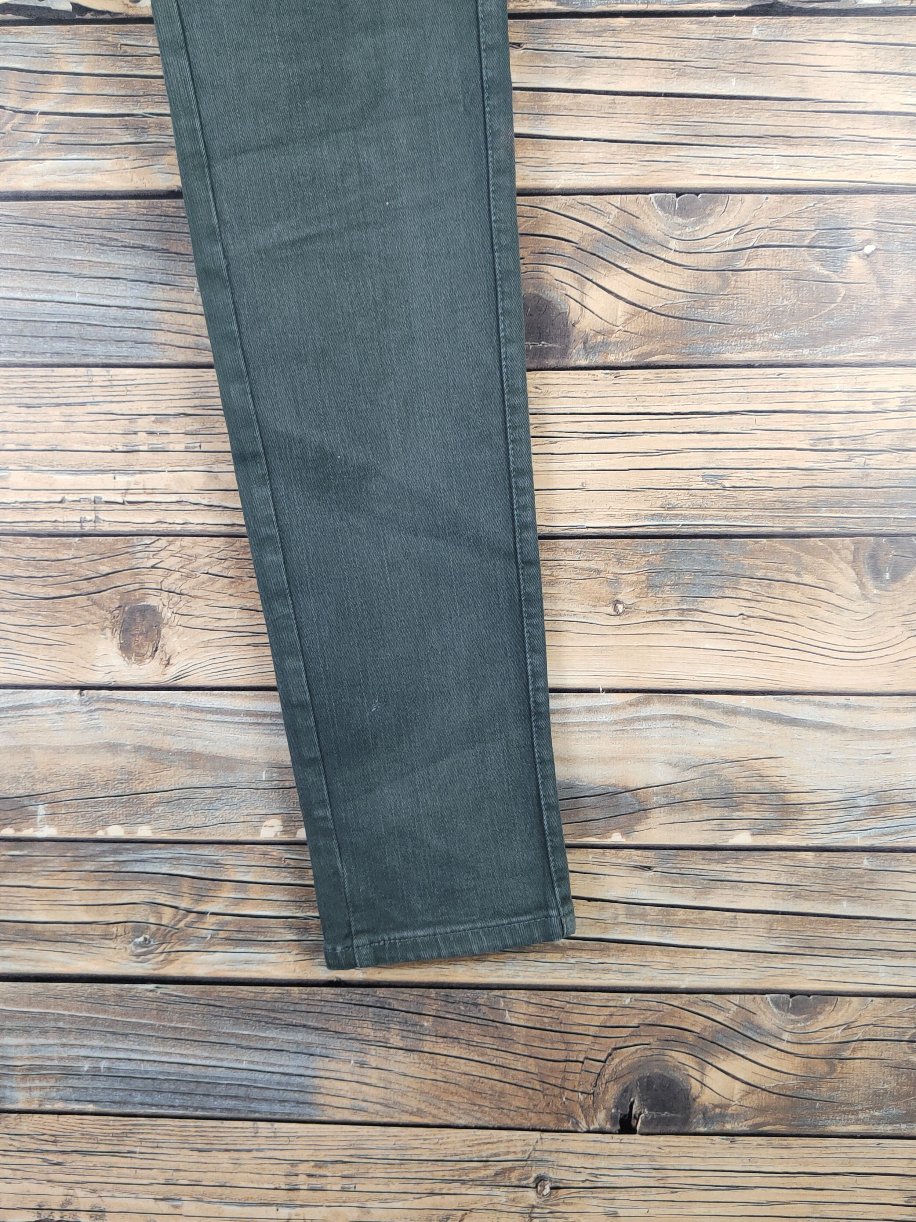 Japanese Brand DL Uniqlo Dark Green Multipocket Cargo Pants #2612 Size 25" / US 0 / IT 36 - 6 Thumbnail